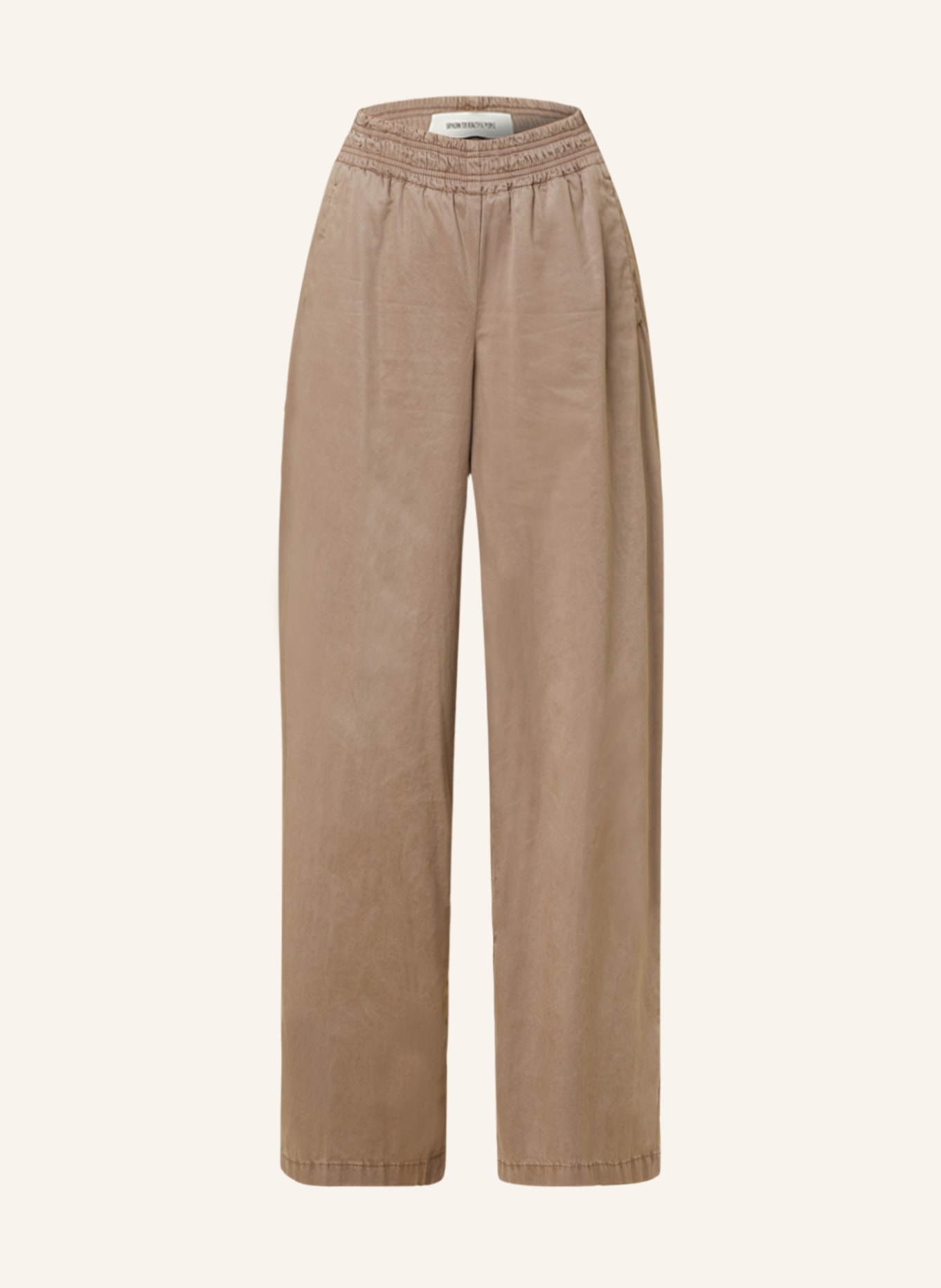 DRYKORN Wide leg trousers CEILING, Color: BROWN (Image 1)