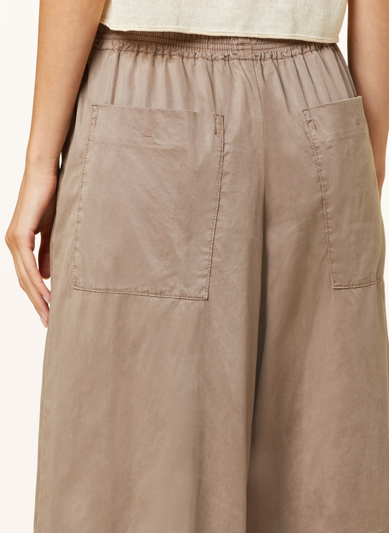 DRYKORN Wide leg trousers CEILING, Color: BROWN (Image 5)