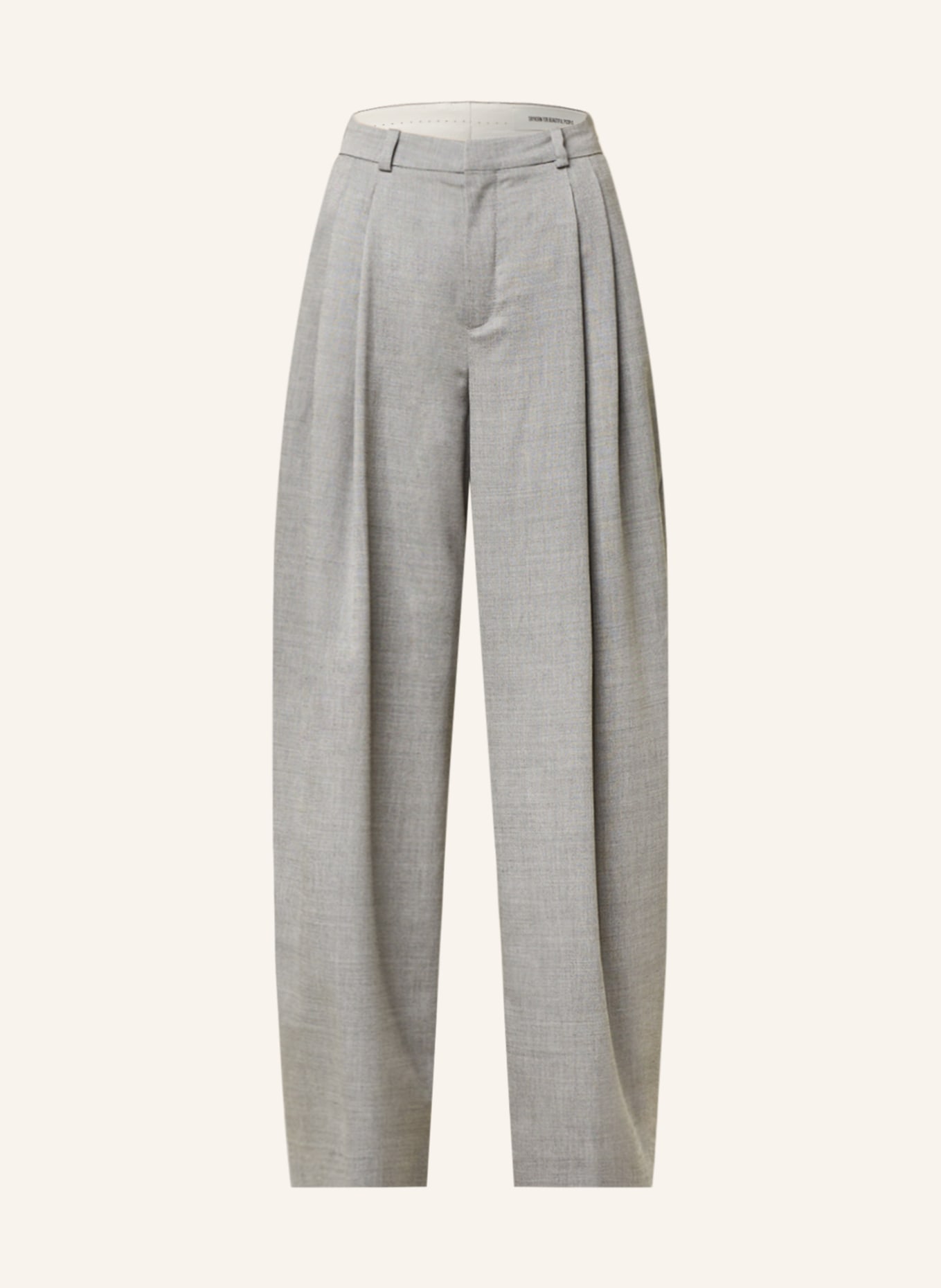 DRYKORN Wide leg trousers INK, Color: GRAY (Image 1)