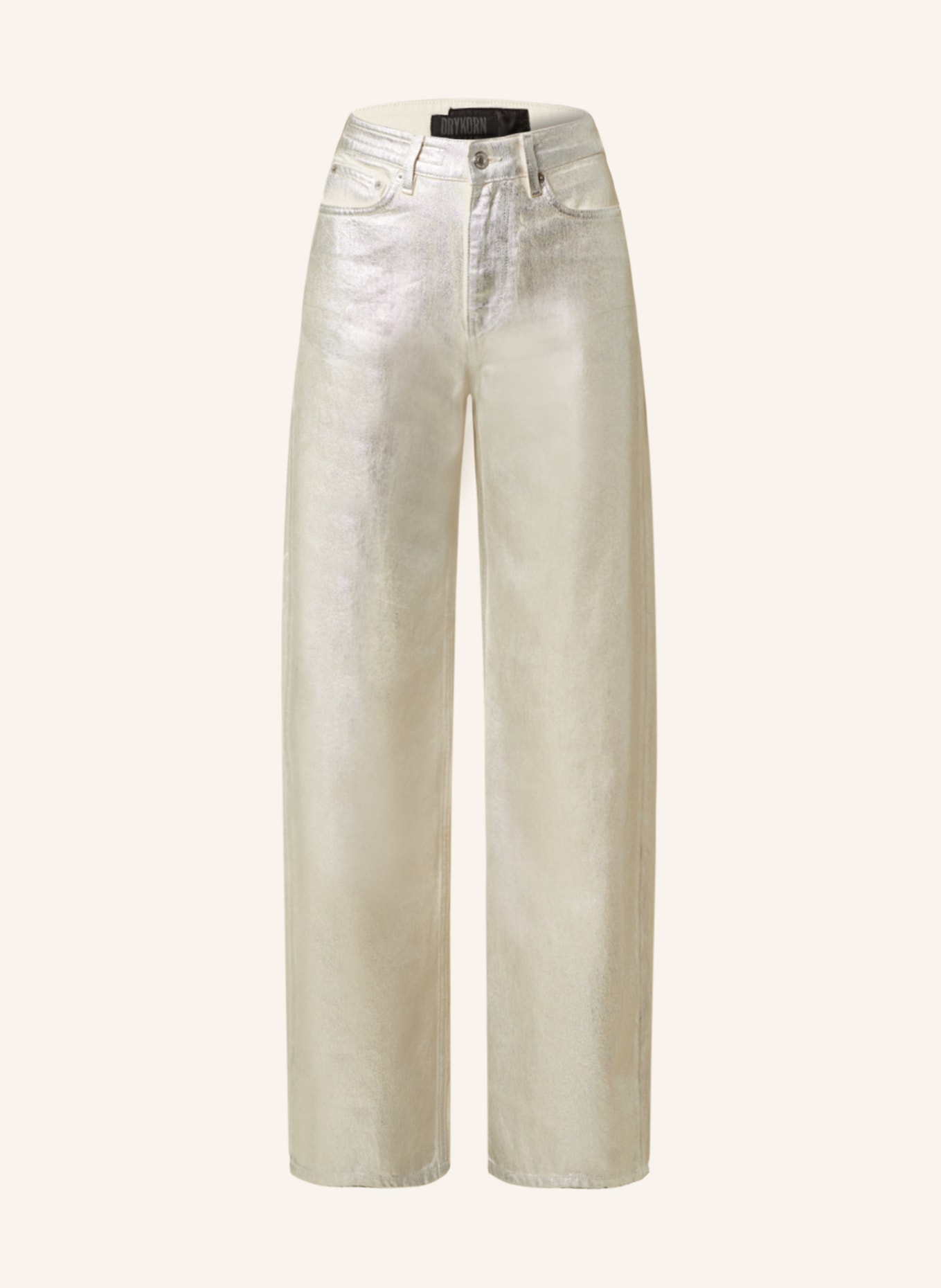 DRYKORN Straight Jeans MEDLEY, Farbe: SILBER (Bild 1)