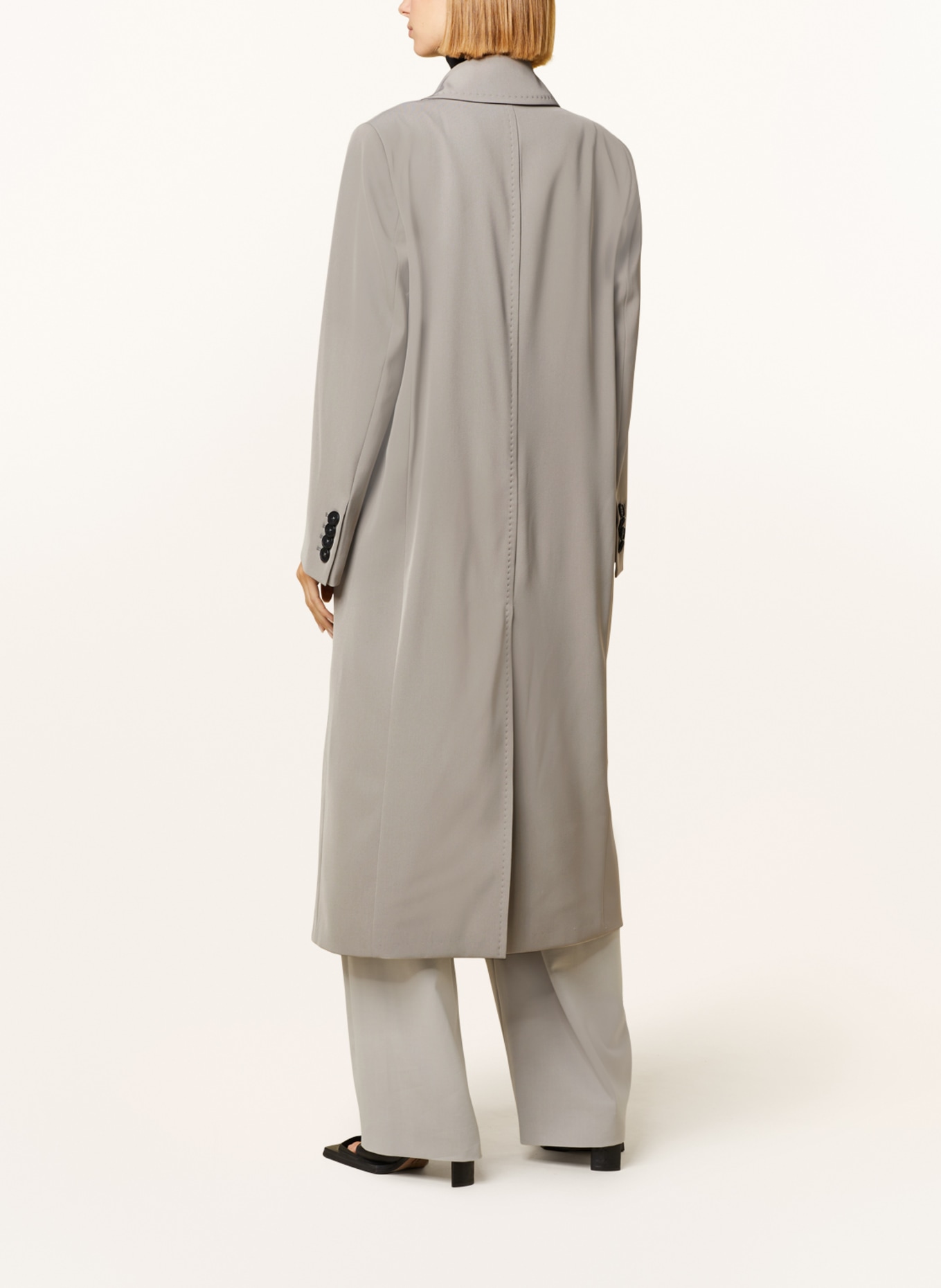 DRYKORN Trench coat WORCESTER, Color: GRAY (Image 3)