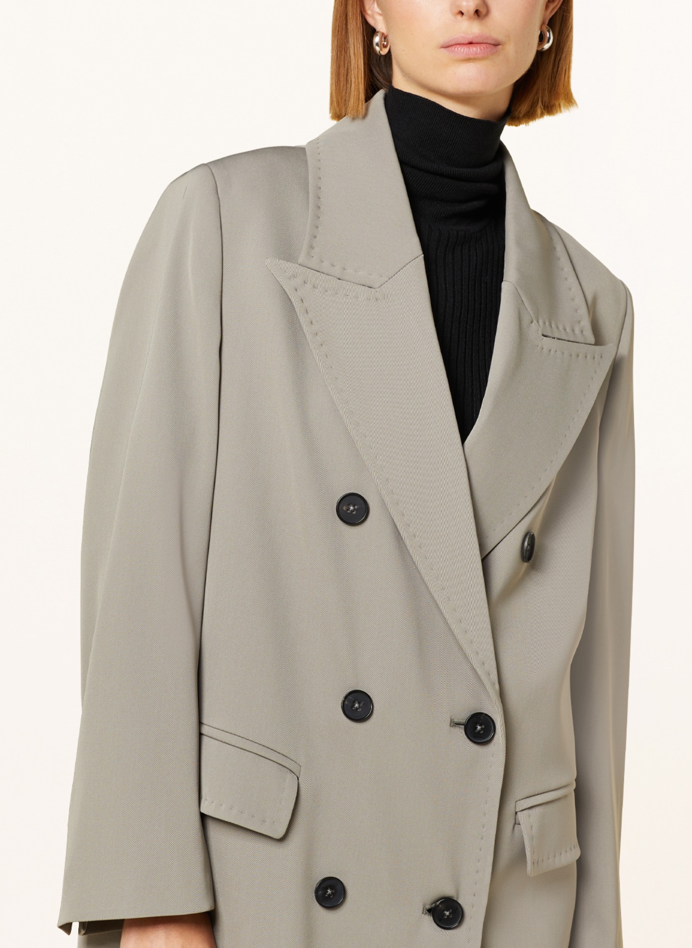 DRYKORN Trench coat WORCESTER, Color: GRAY (Image 4)
