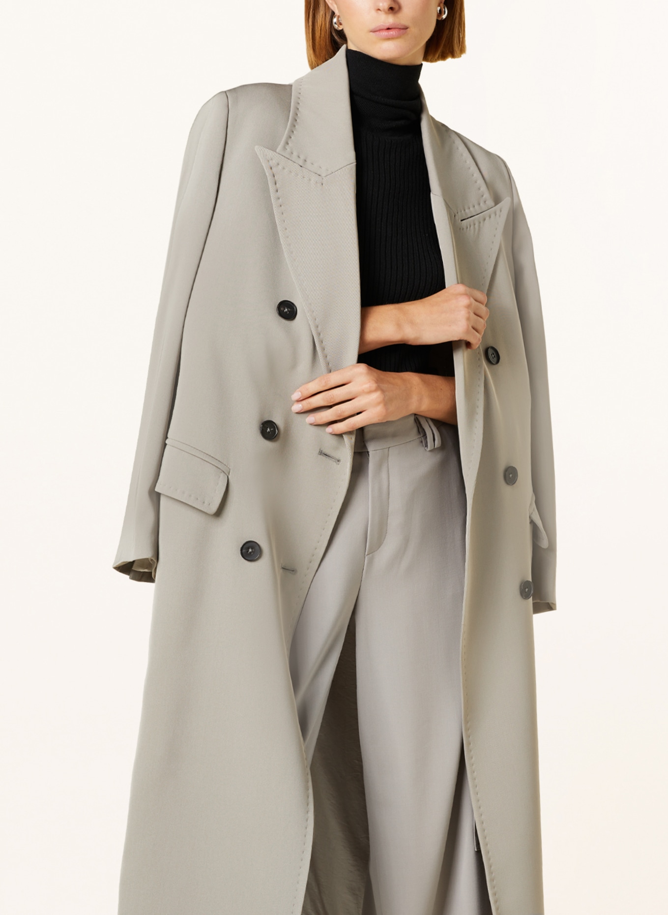 DRYKORN Trench coat WORCESTER, Color: GRAY (Image 5)