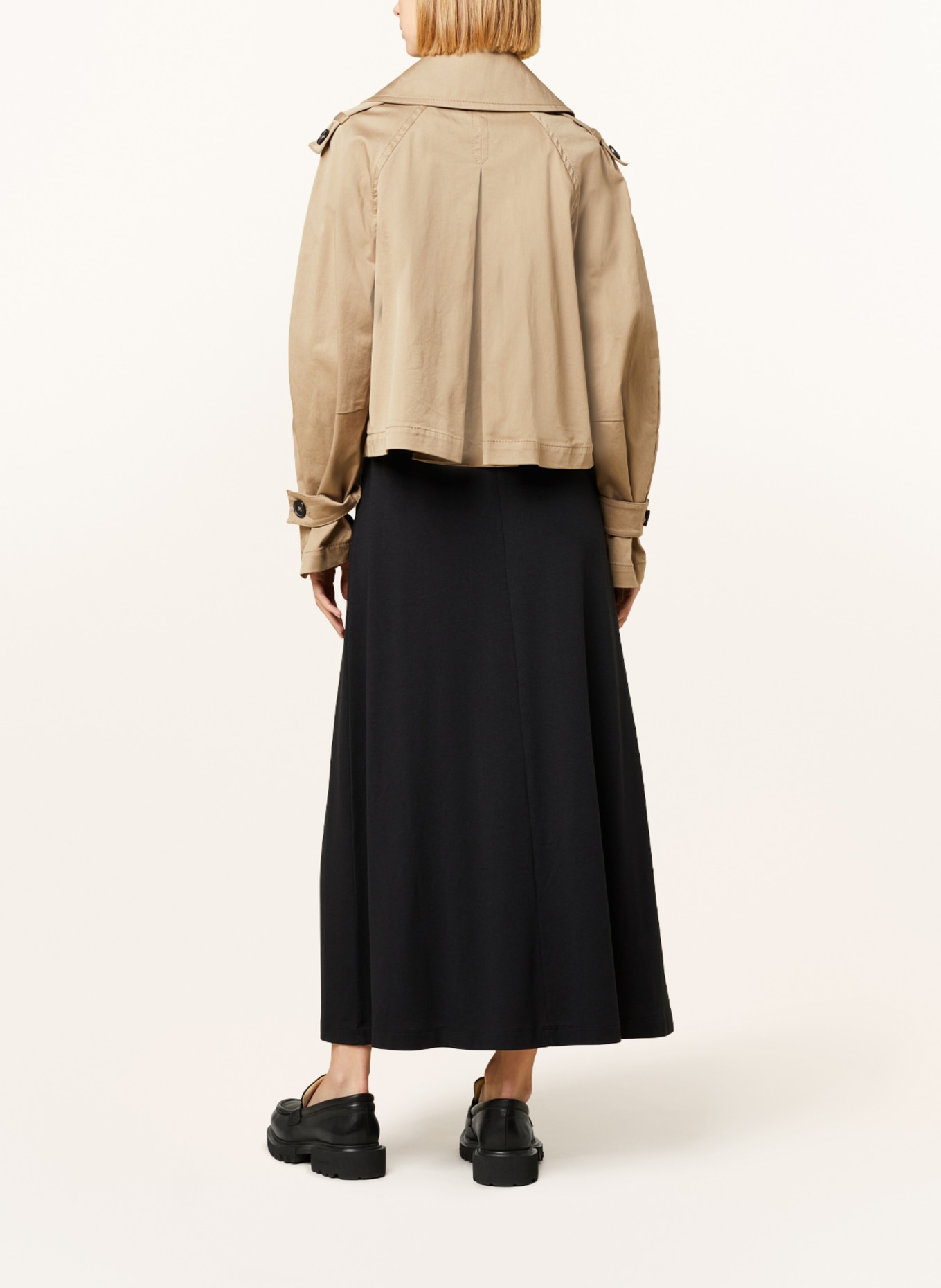 DRYKORN Cropped trench coat PODINGTON, Color: LIGHT BROWN (Image 3)