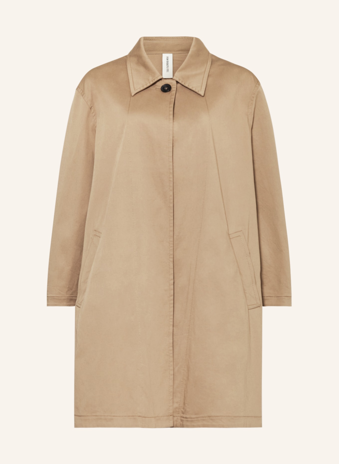 DRYKORN Trench coat ADDINGTON, Color: LIGHT BROWN (Image 1)