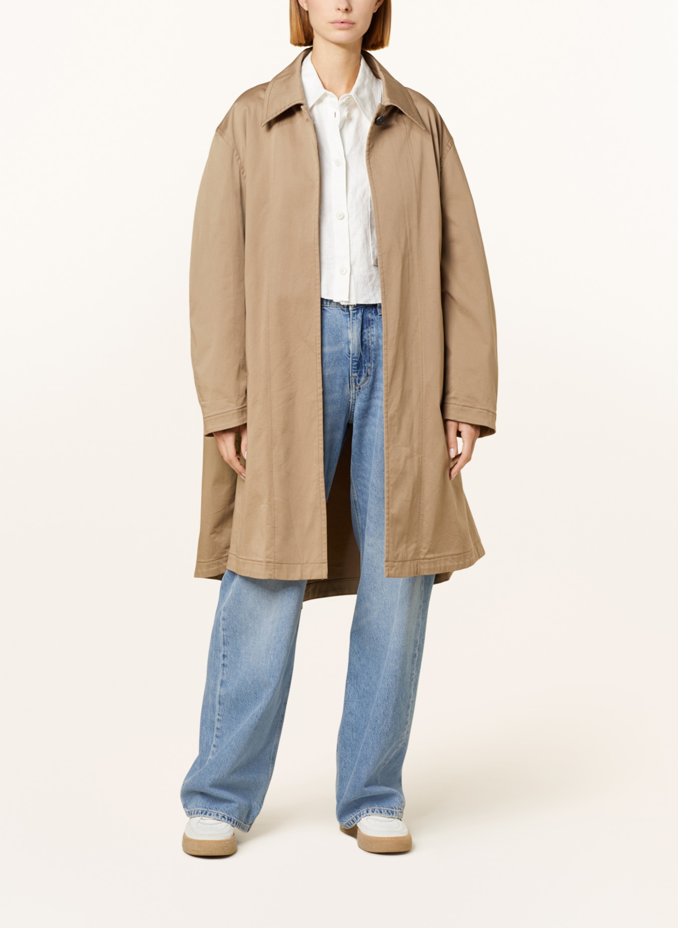 DRYKORN Trench coat ADDINGTON, Color: LIGHT BROWN (Image 2)