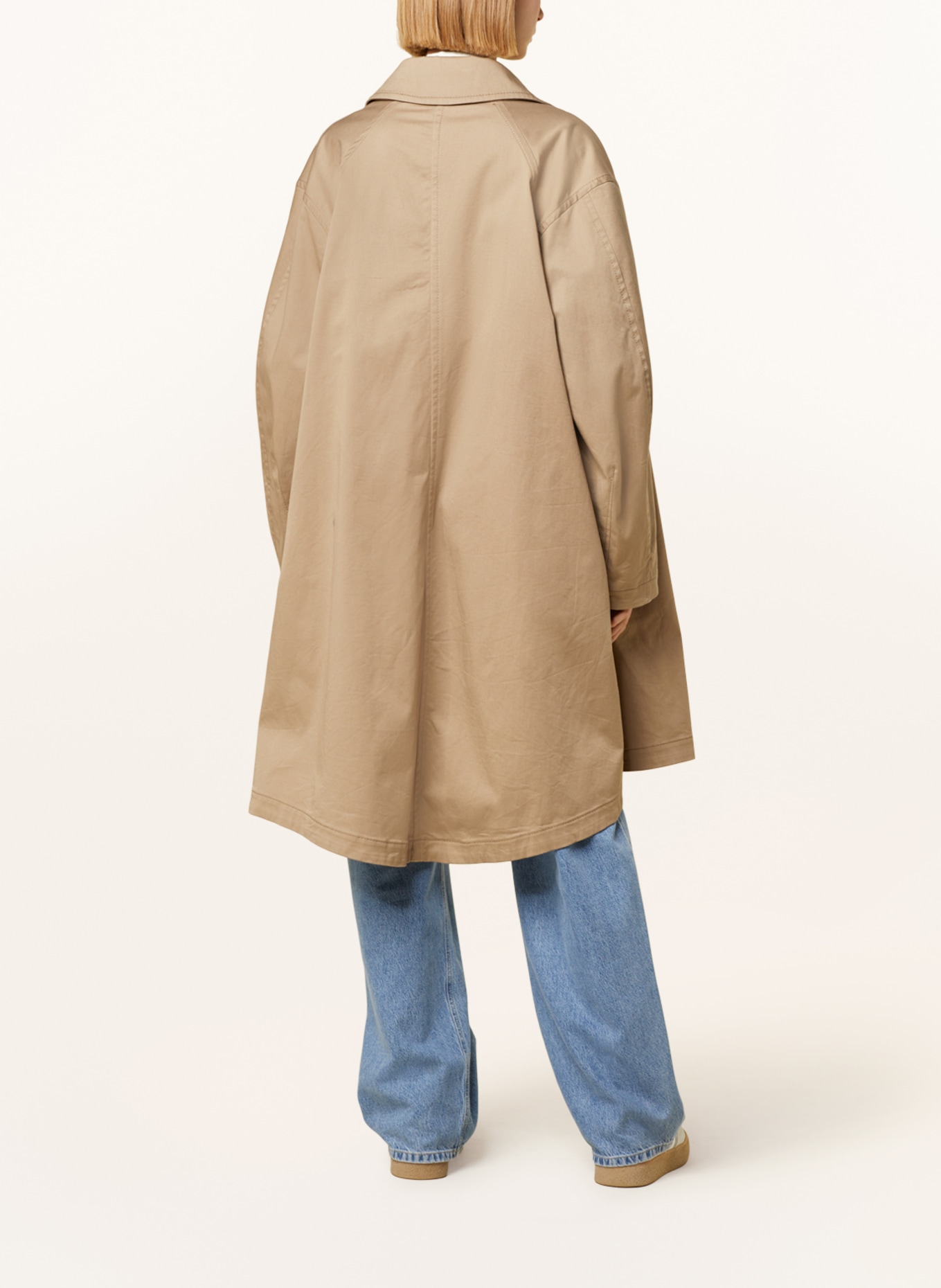 DRYKORN Trench coat ADDINGTON, Color: LIGHT BROWN (Image 3)