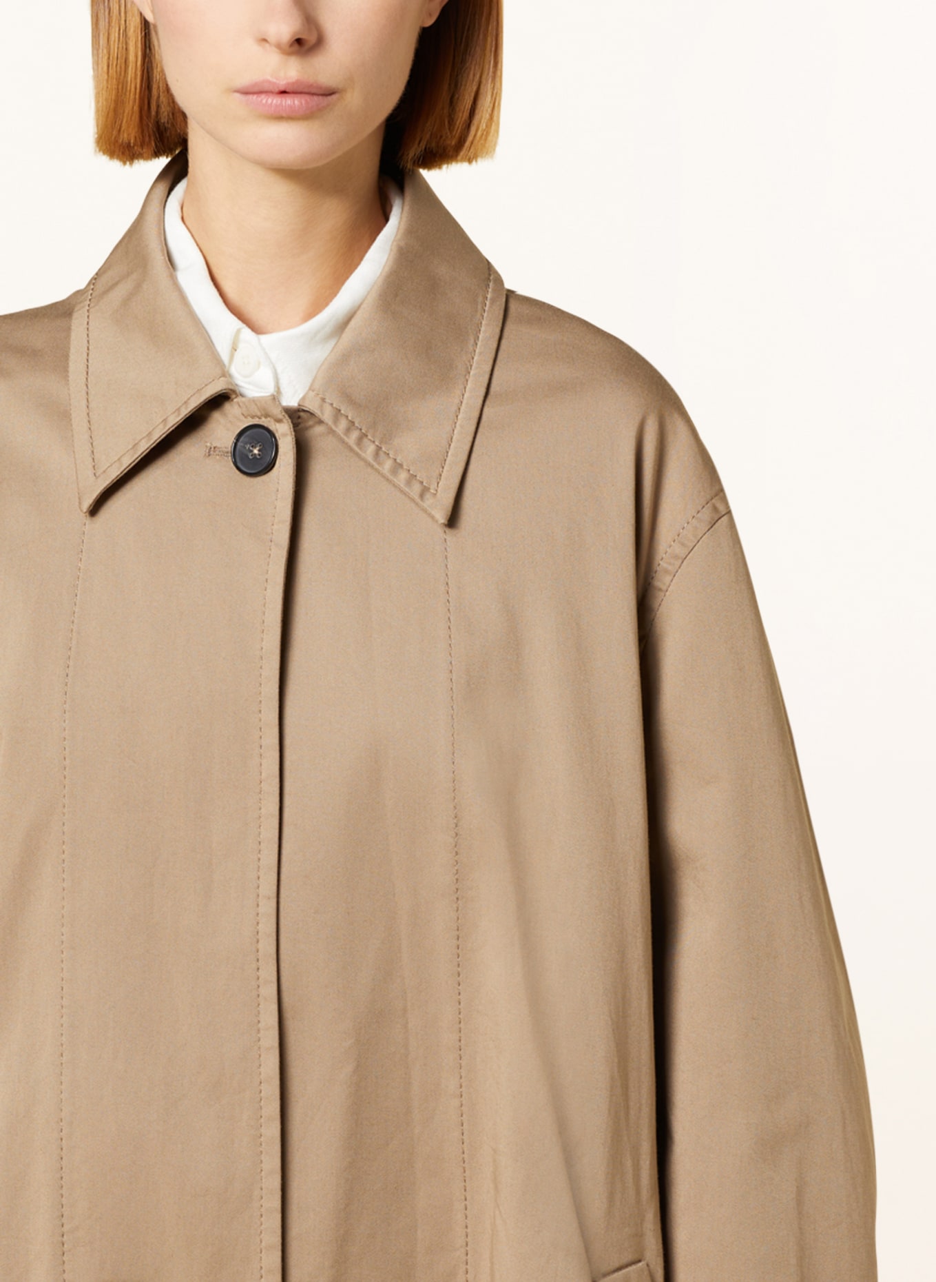 DRYKORN Trench coat ADDINGTON, Color: LIGHT BROWN (Image 4)
