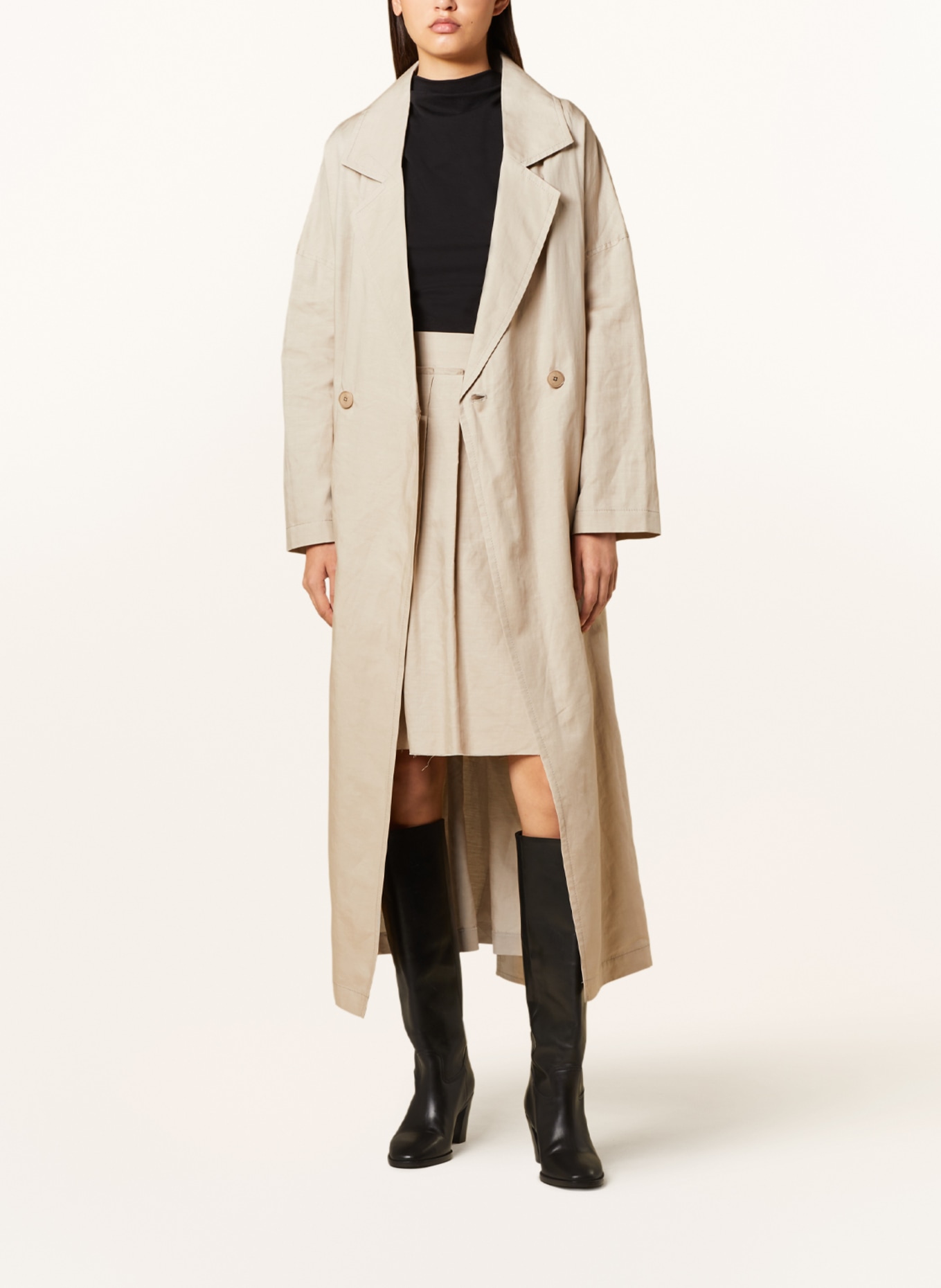 DRYKORN Trench coat FILKINS, Color: BEIGE (Image 2)
