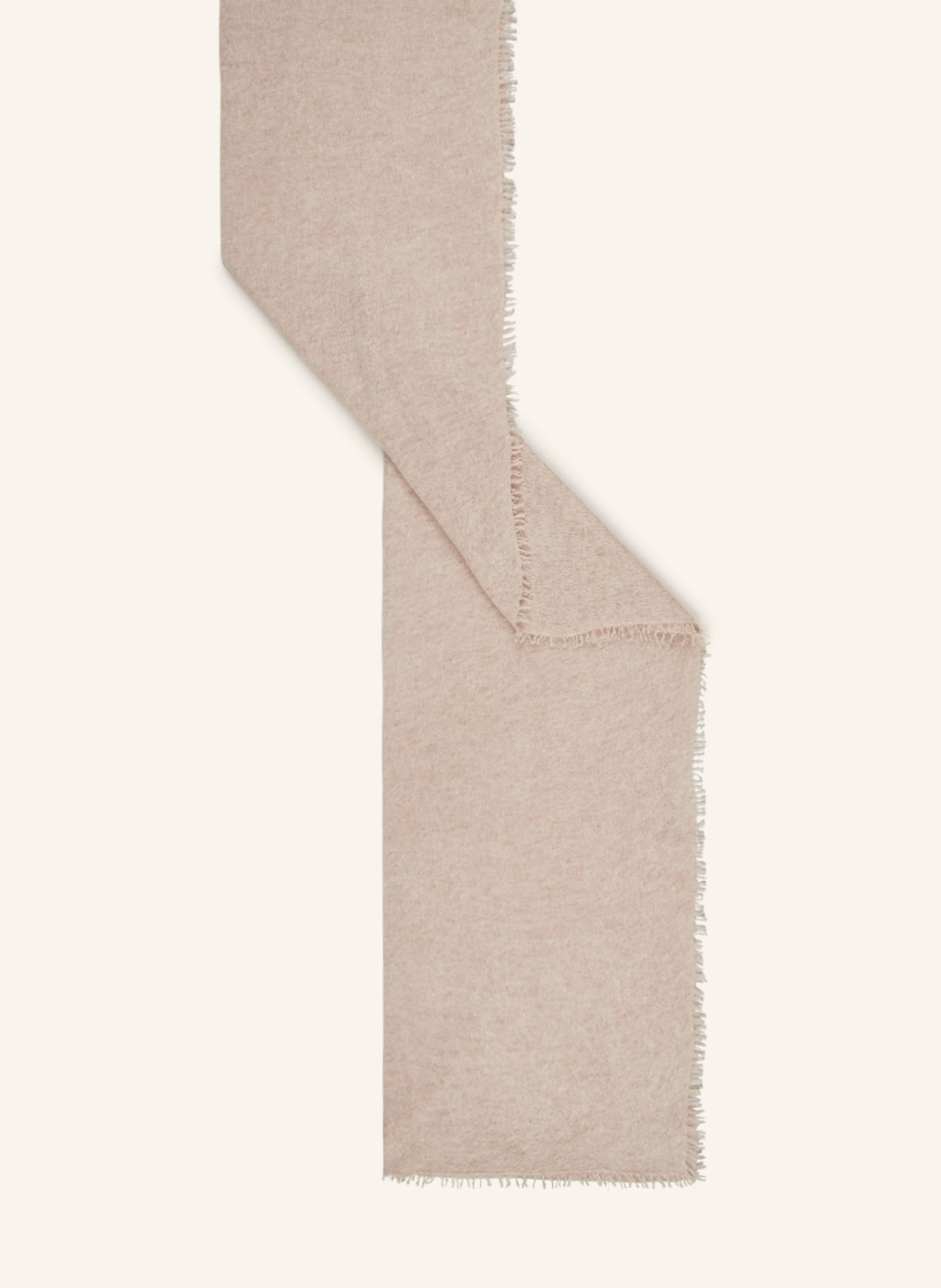Mouleta Cashmere scarf, Color: LIGHT BROWN (Image 2)