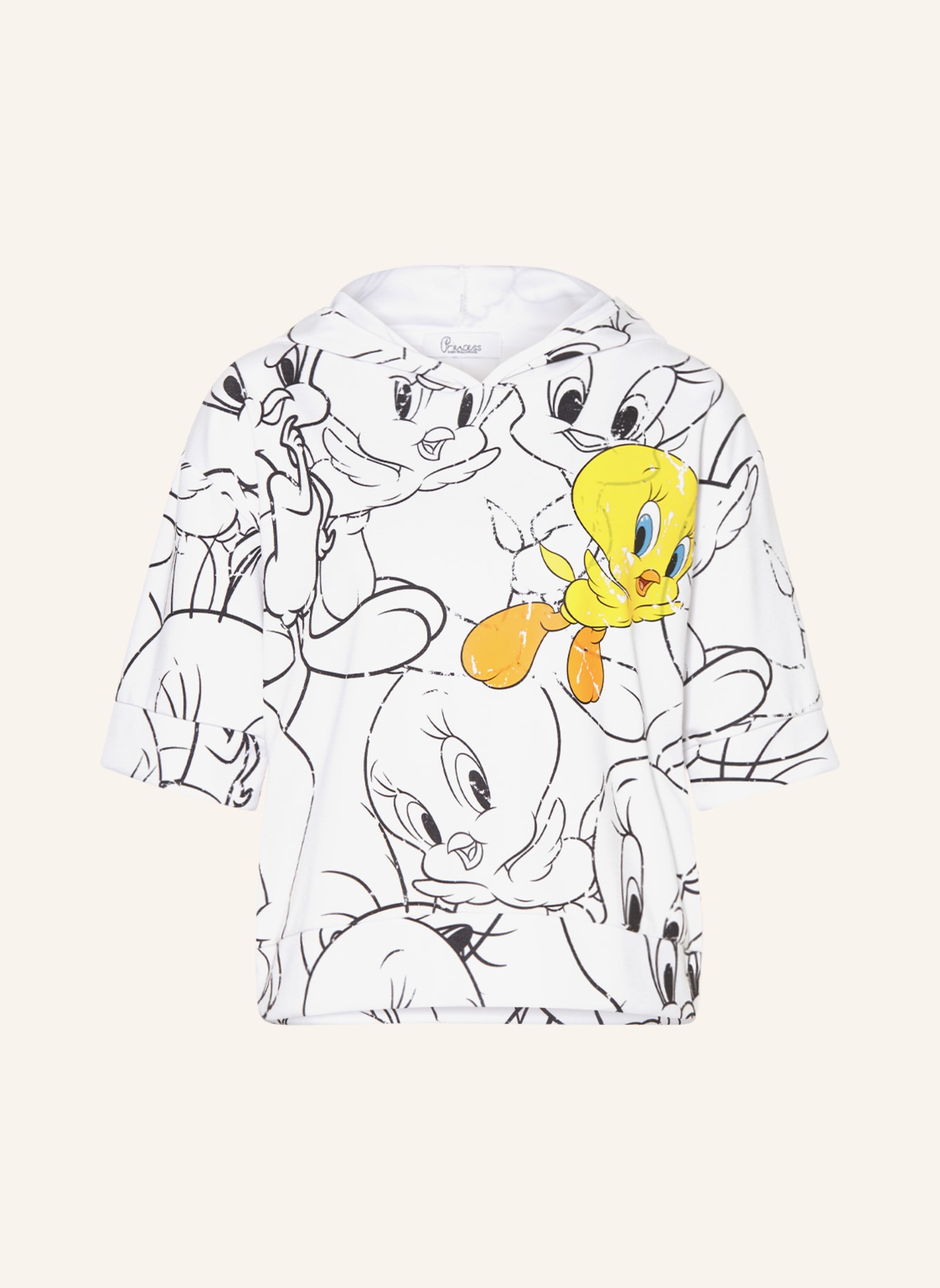 Princess GOES HOLLYWOOD Sweatshirt, Farbe: WEISS/ SCHWARZ/ GELB (Bild 1)