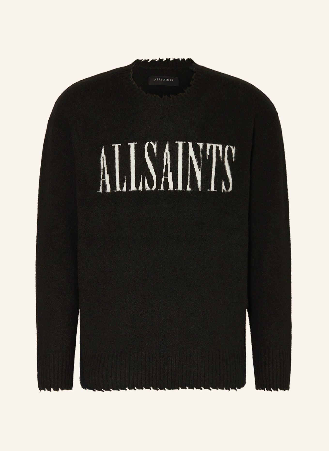 All saints black clearance sweater