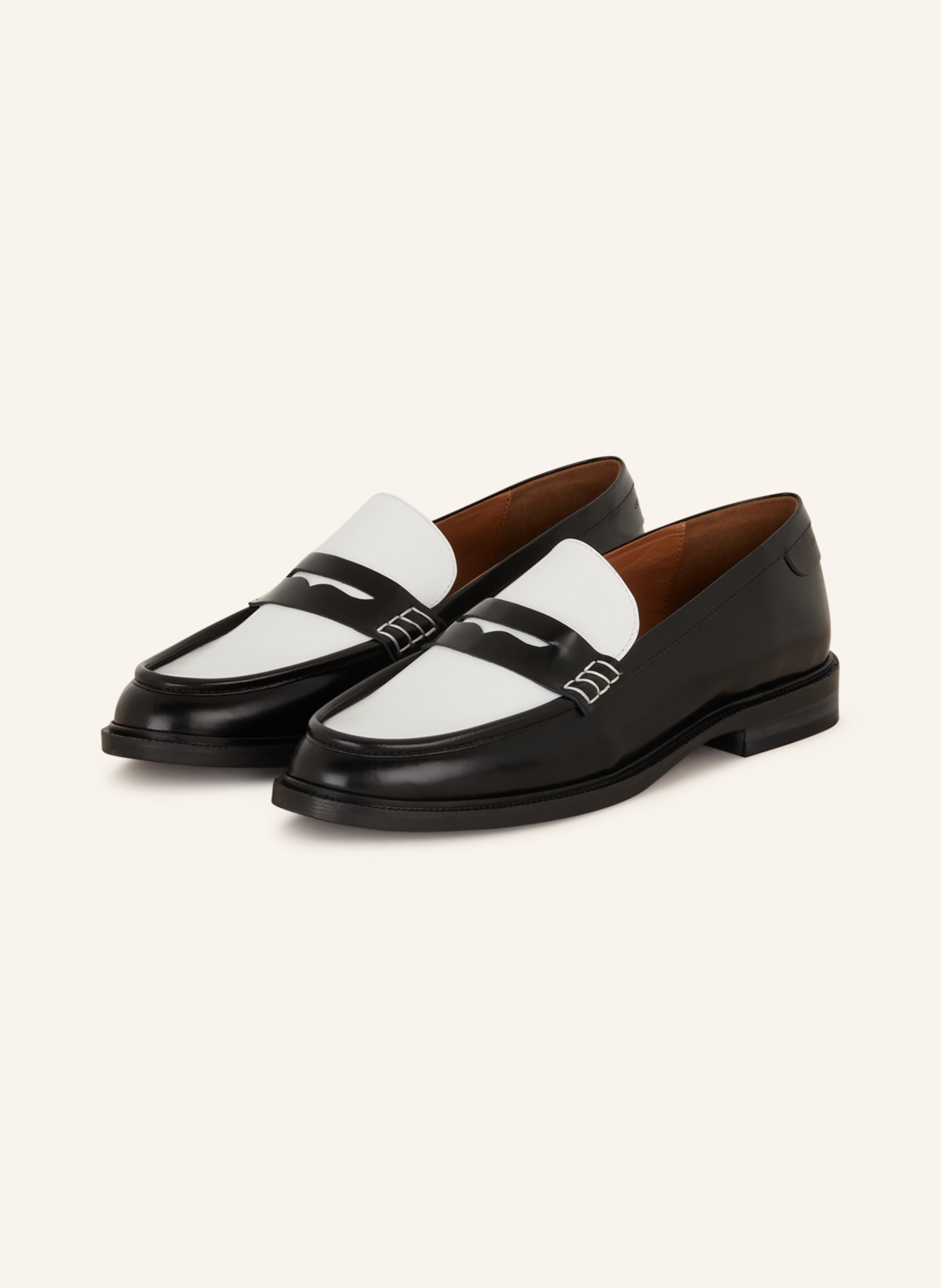 CLAUDIE PIERLOT Penny loafers, Kolor: CZARNY (Obrazek 1)