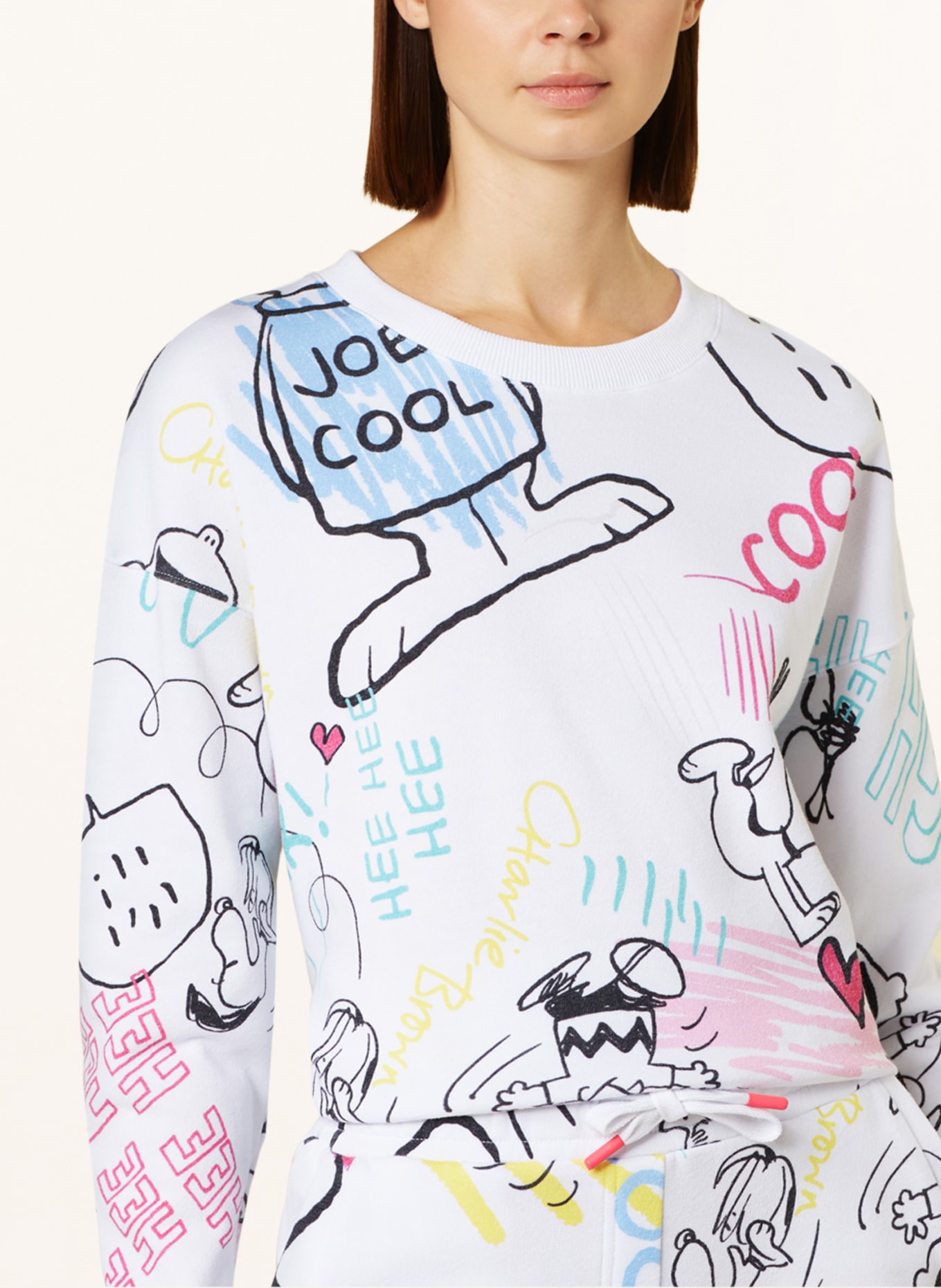 FrogBox Sweatshirt, Farbe: WEISS/ BLAU/ PINK (Bild 4)