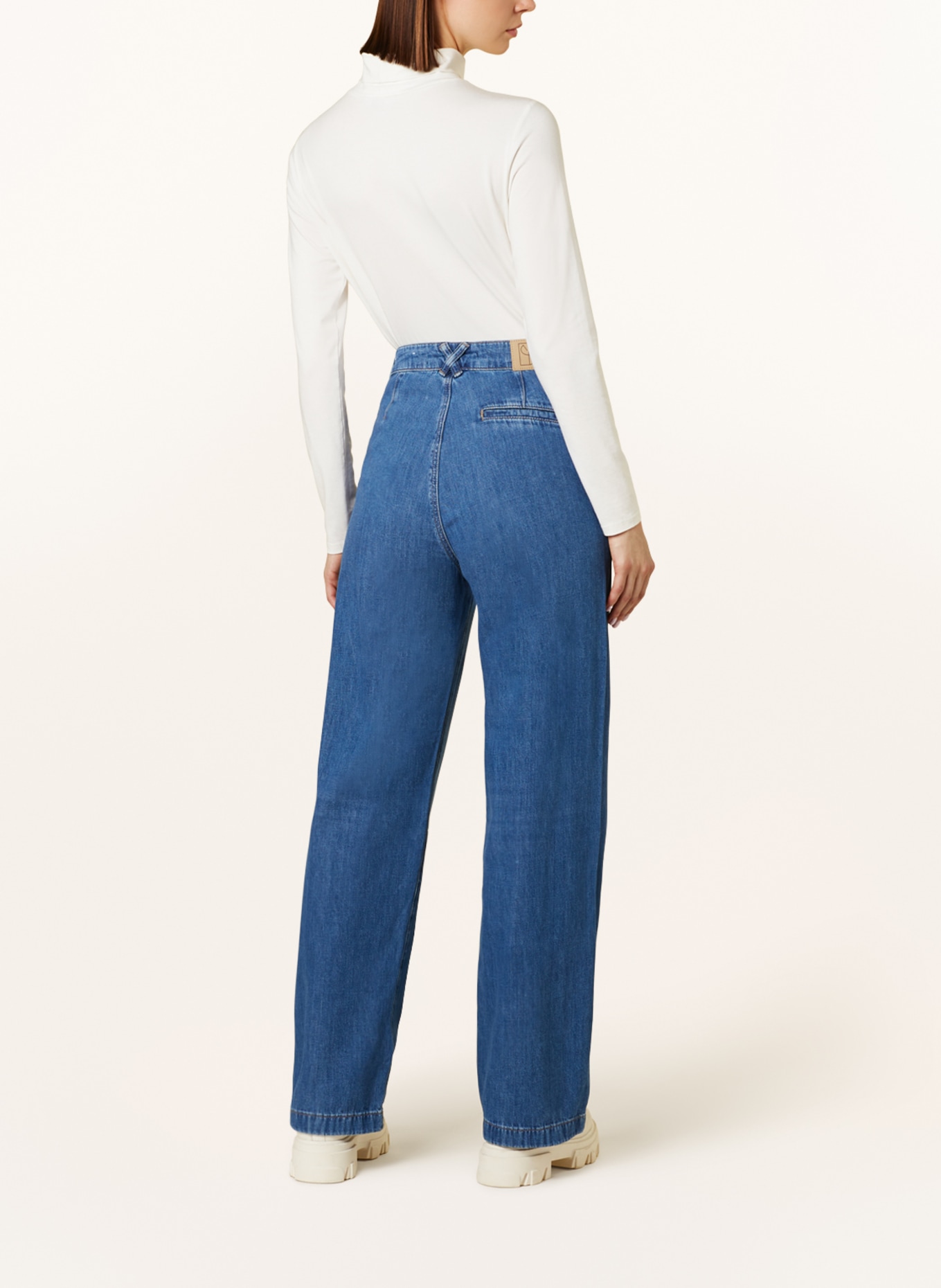 someday Straight Jeans CELEN, Farbe: 70097 modern mid blue (Bild 3)