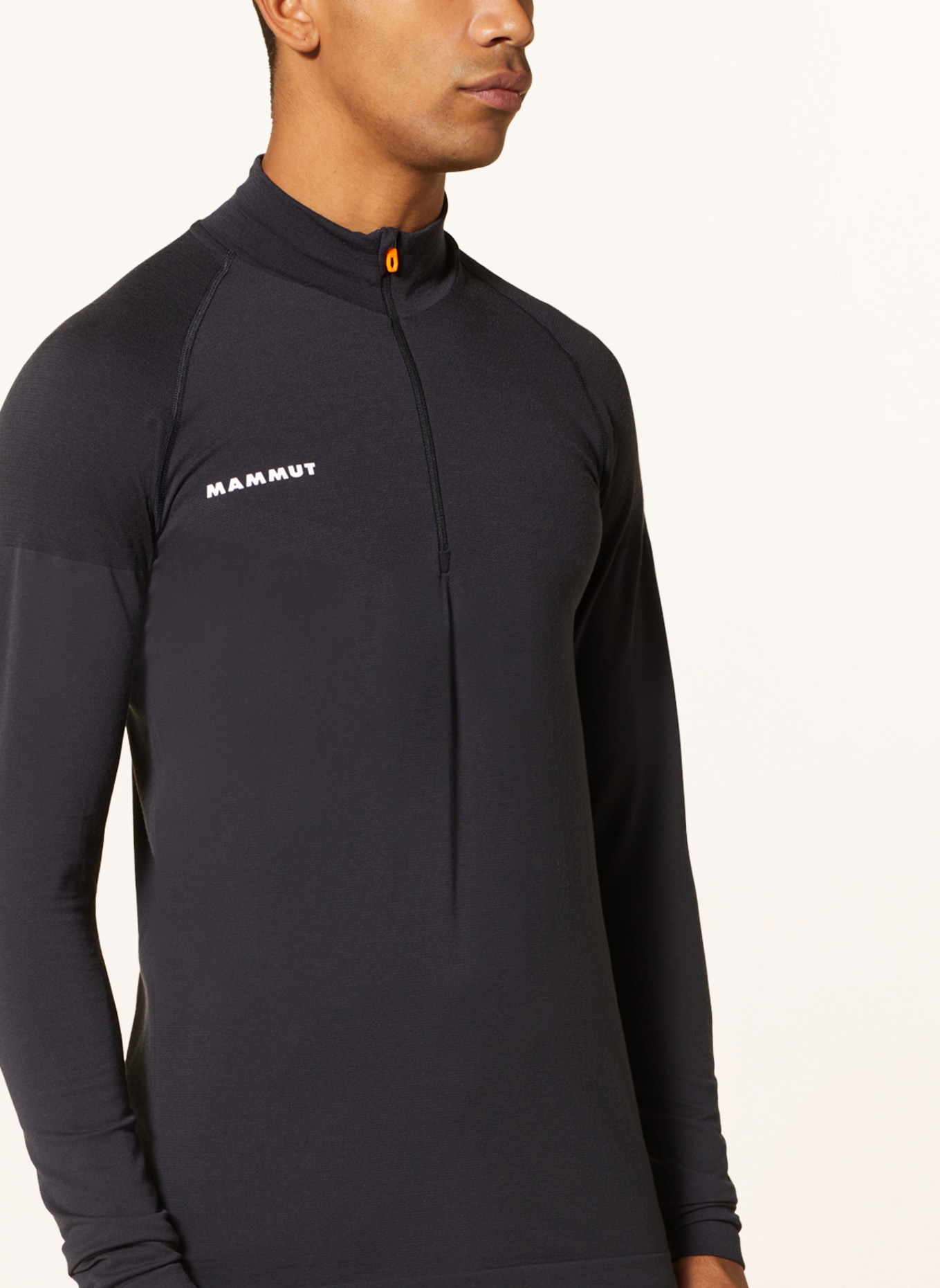 MAMMUT Midlayer TRIFT: SCHWARZ