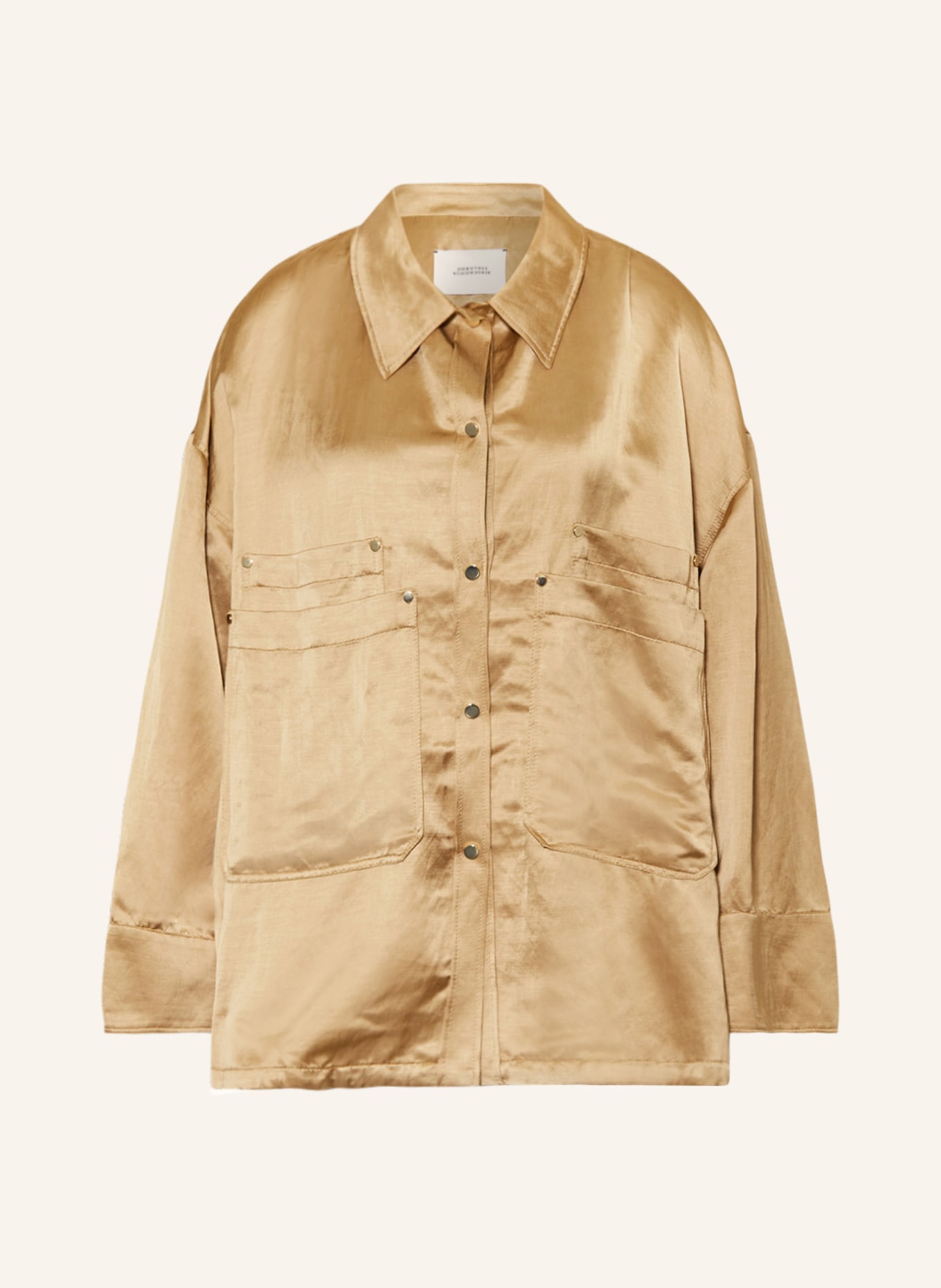 DOROTHEE SCHUMACHER Jacket with linen, Color: BEIGE (Image 1)