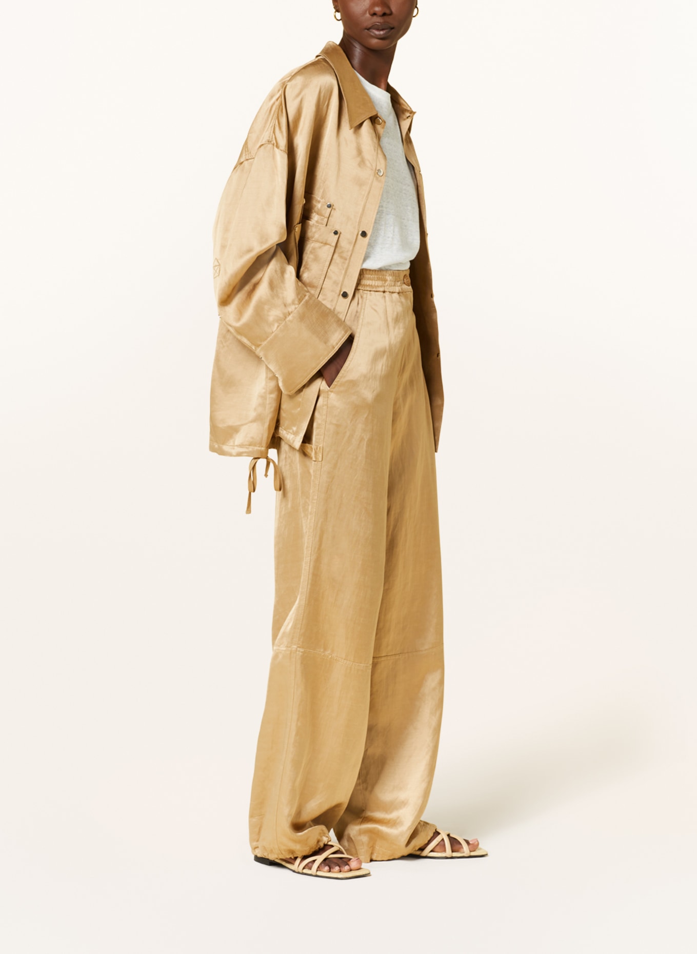 DOROTHEE SCHUMACHER Spodnie, Kolor: BEŻOWY (Obrazek 4)