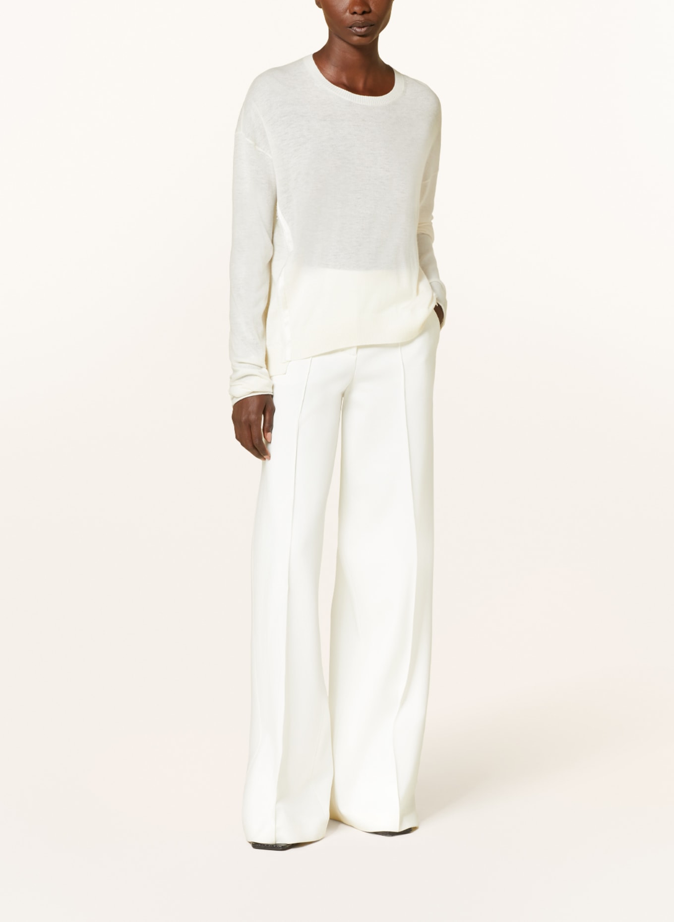 DOROTHEE SCHUMACHER Sweater with cashmere, Color: CREAM (Image 2)