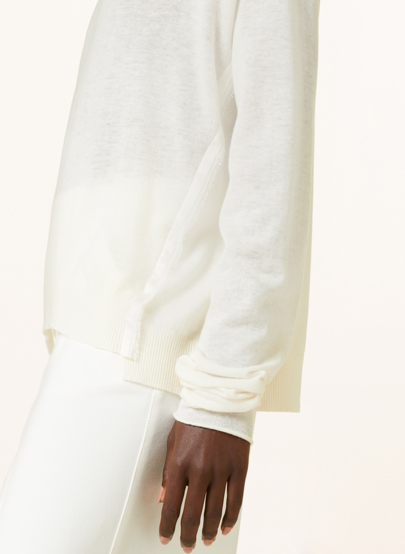 DOROTHEE SCHUMACHER Pullover mit Cashmere, Farbe: CREME (Bild 4)