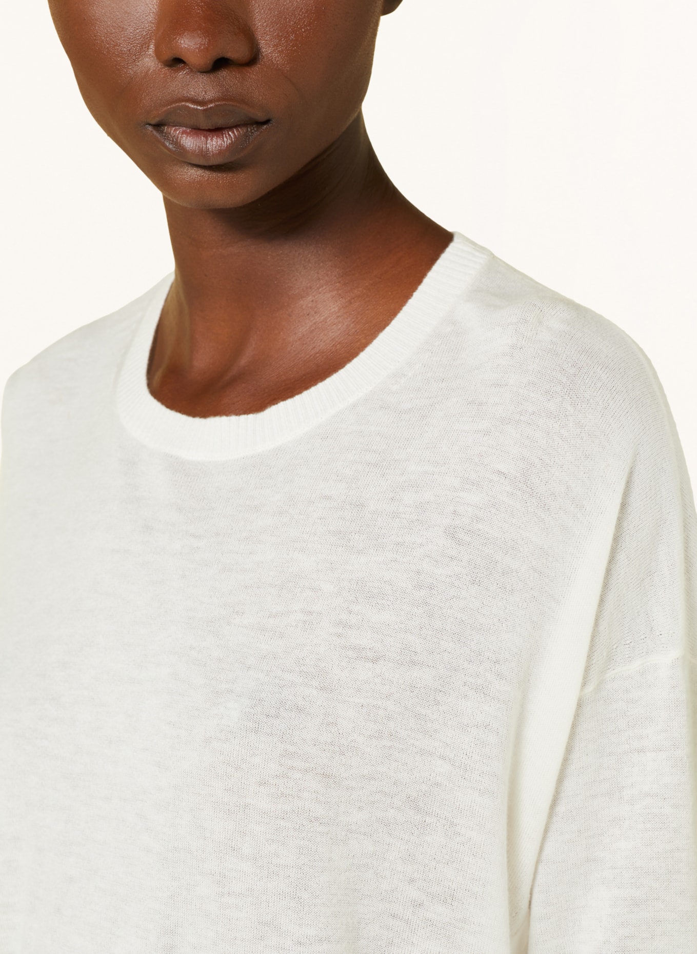 DOROTHEE SCHUMACHER Sweater with cashmere, Color: CREAM (Image 5)