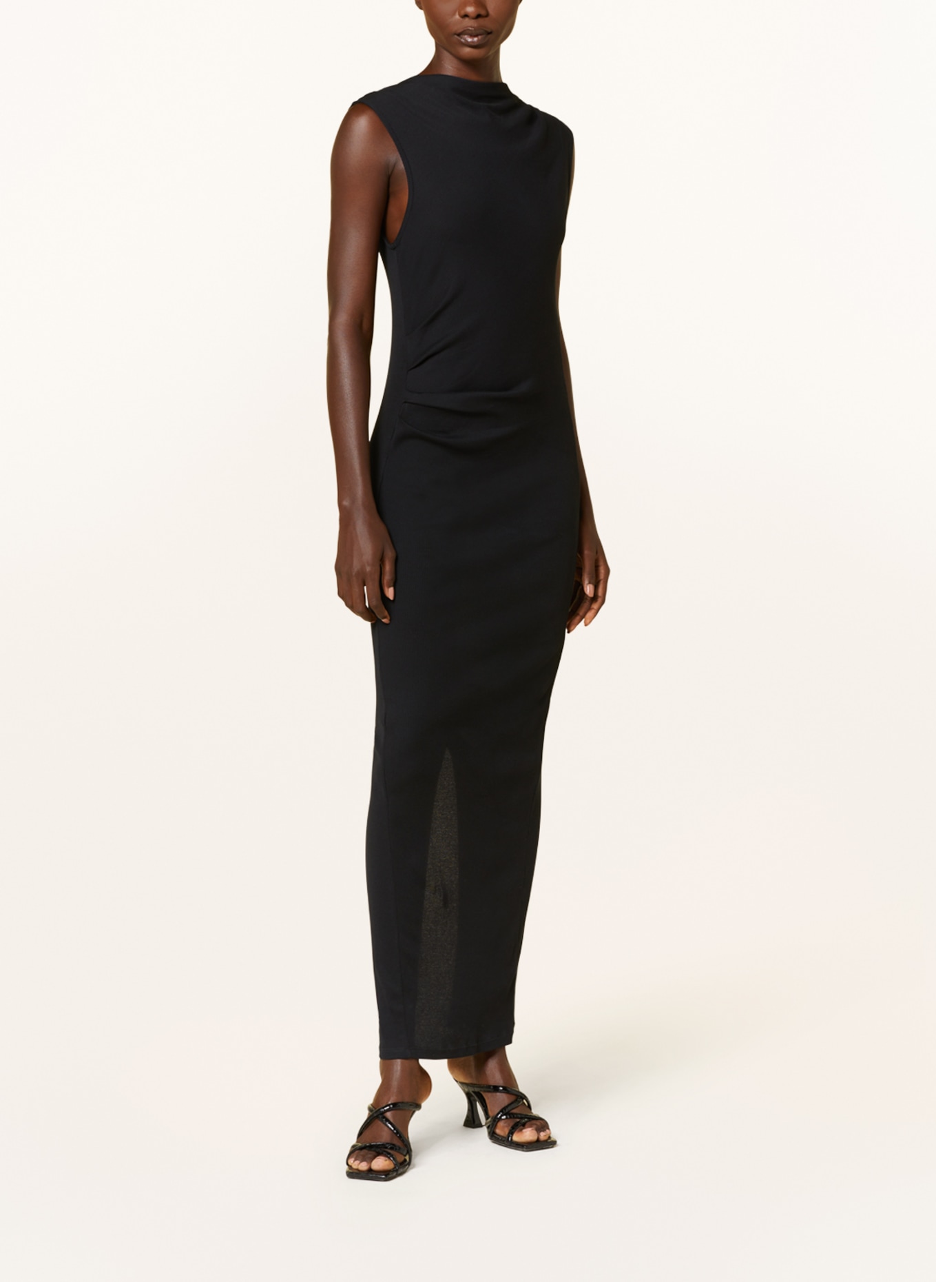 DOROTHEE SCHUMACHER Jersey dress with cut-out, Color: BLACK (Image 2)
