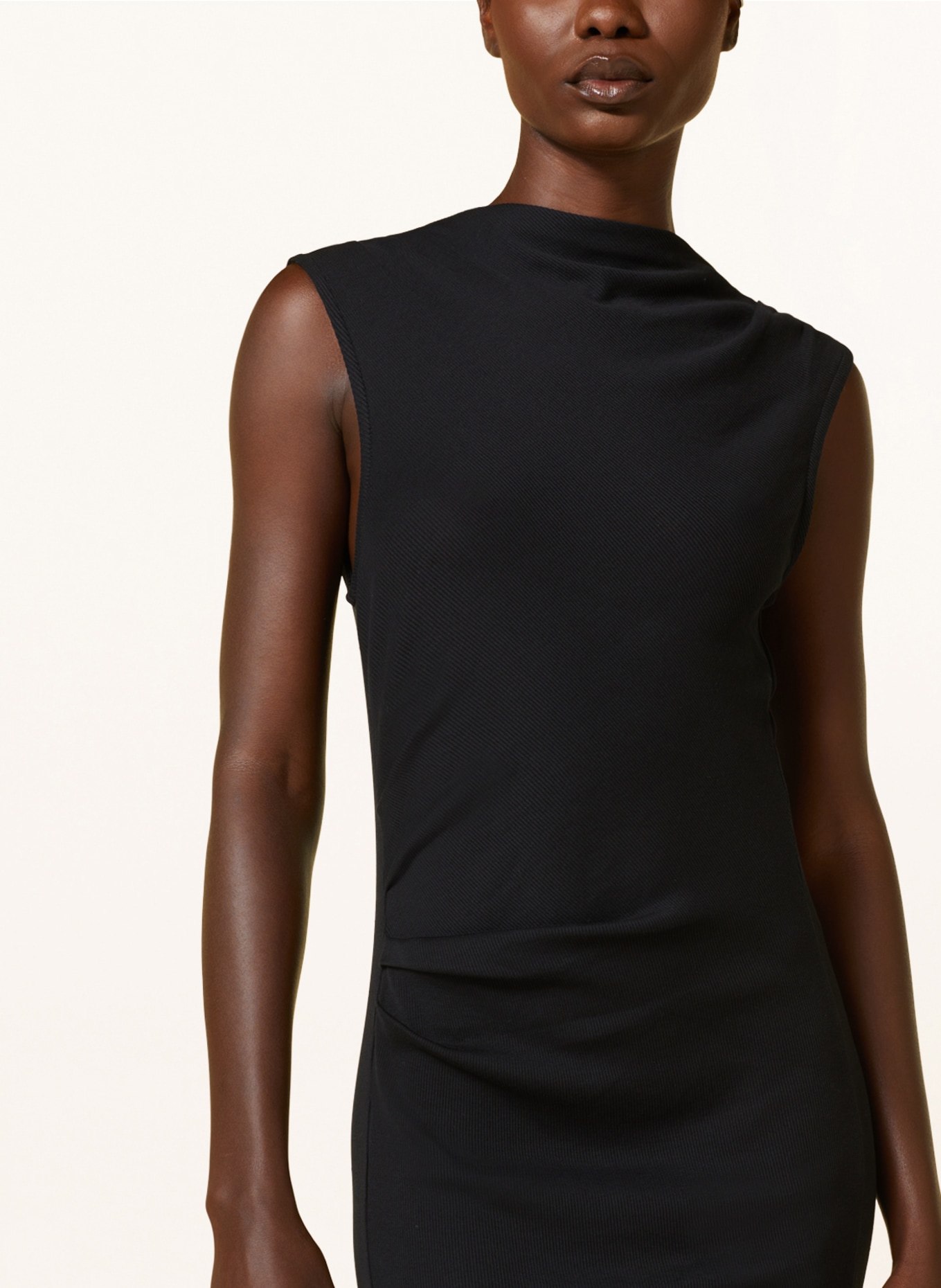 DOROTHEE SCHUMACHER Jersey dress with cut-out, Color: BLACK (Image 4)