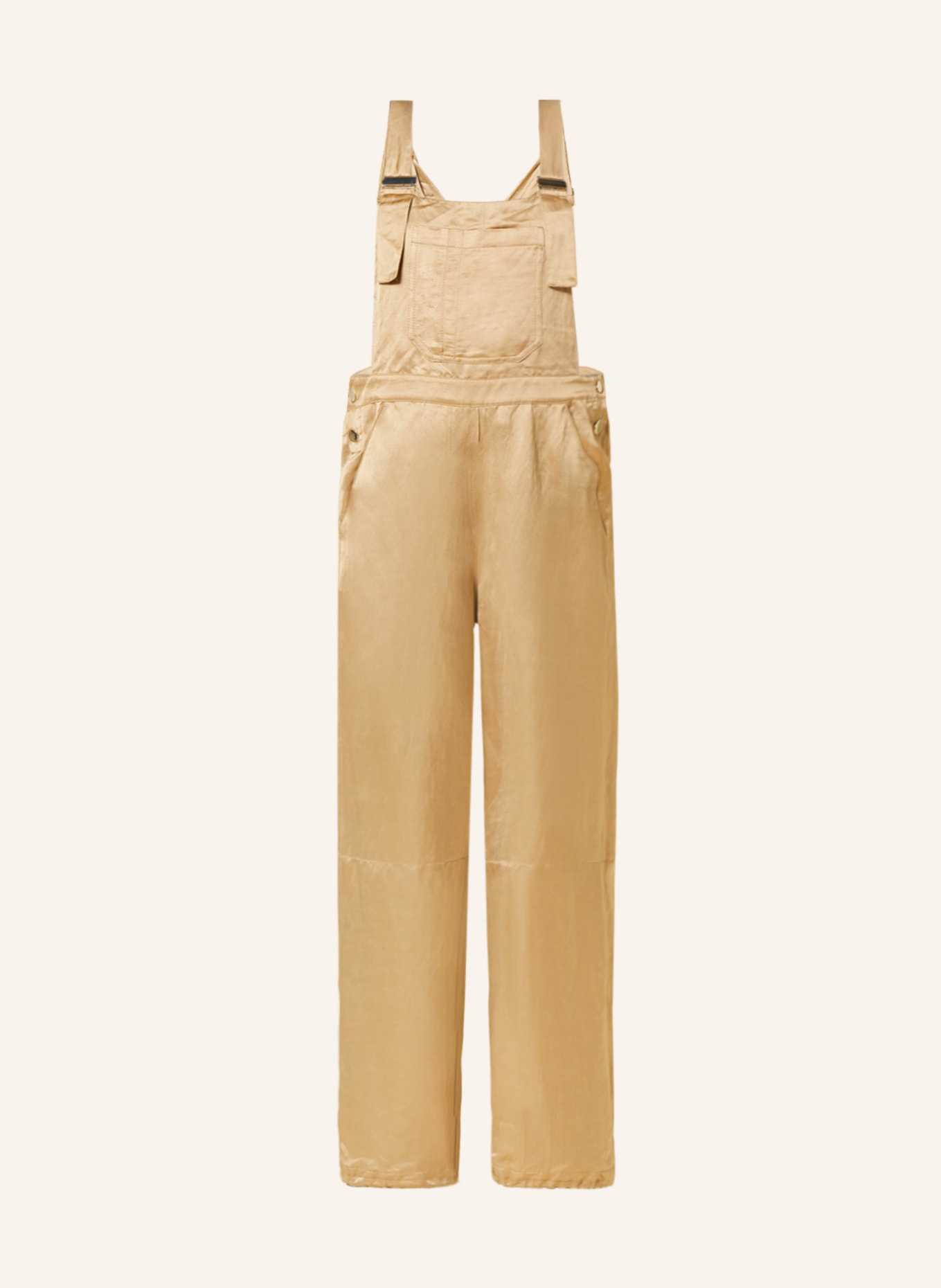 DOROTHEE SCHUMACHER Kalhoty s laclem s příměsí lnu, Barva: BÉŽOVÁ (Obrázek 1)