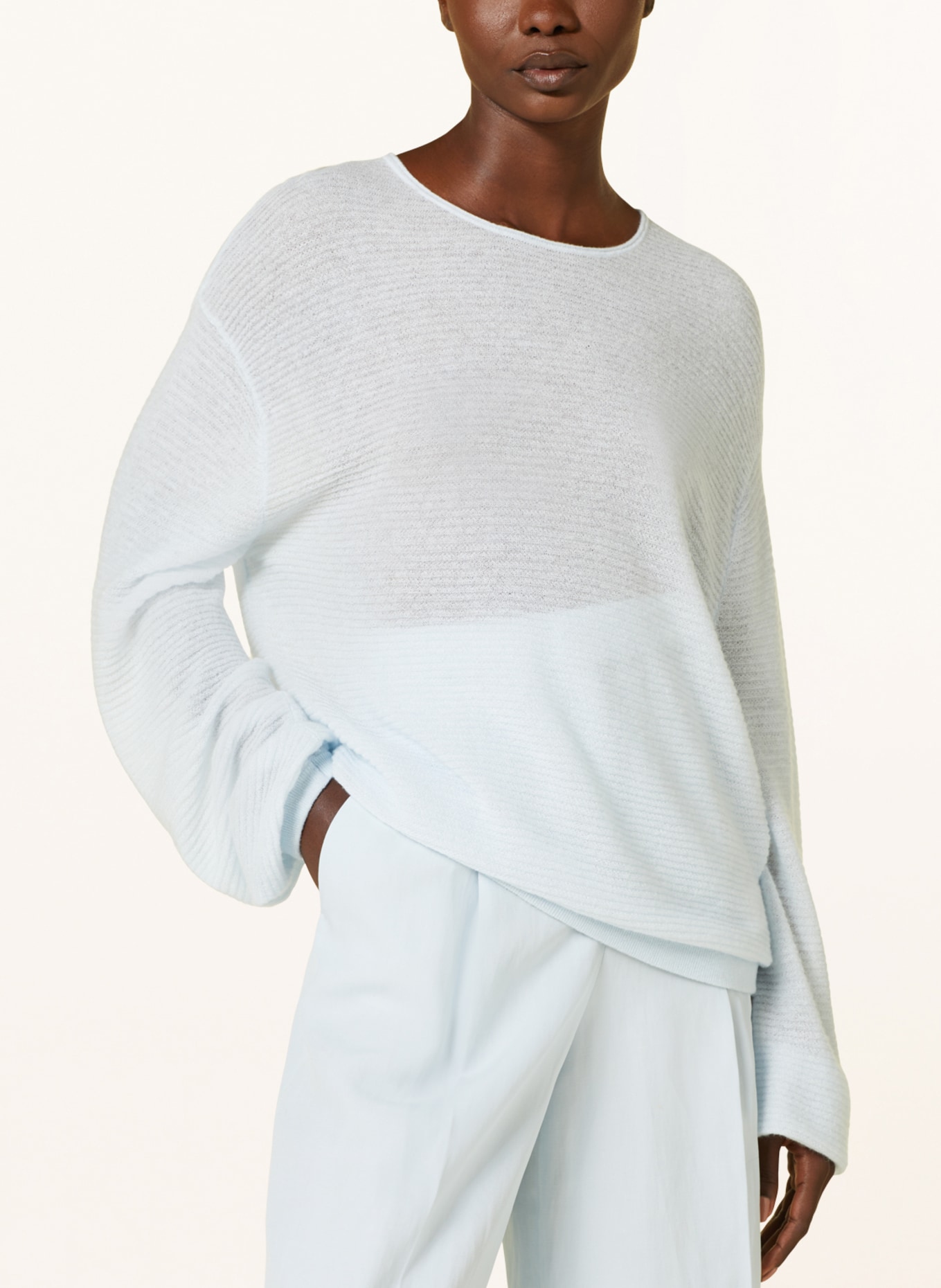 DOROTHEE SCHUMACHER Sweater, Color: LIGHT BLUE (Image 4)
