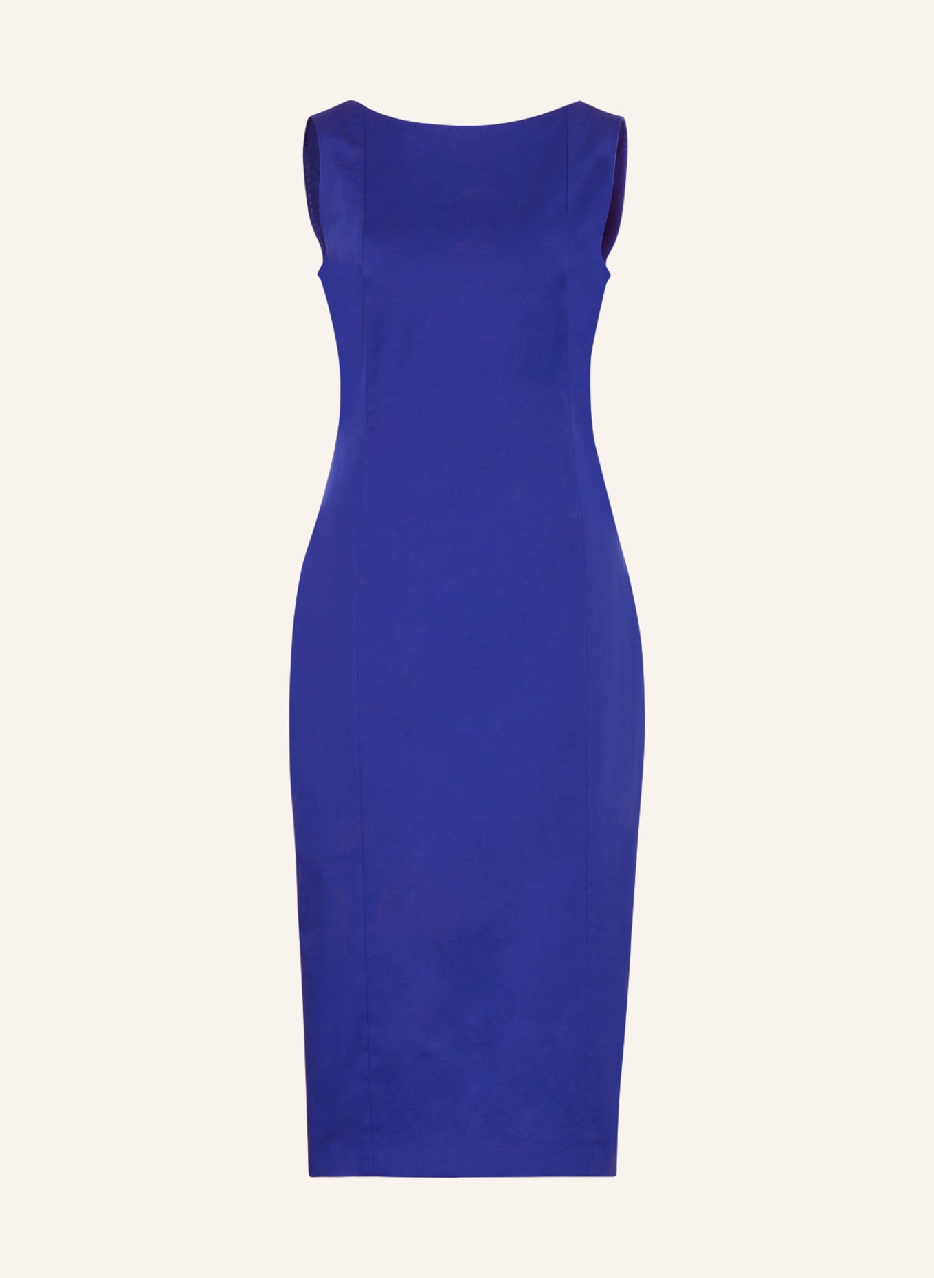 MaxMara STUDIO Sheath dress FOGLIA, Color: BLUE (Image 1)