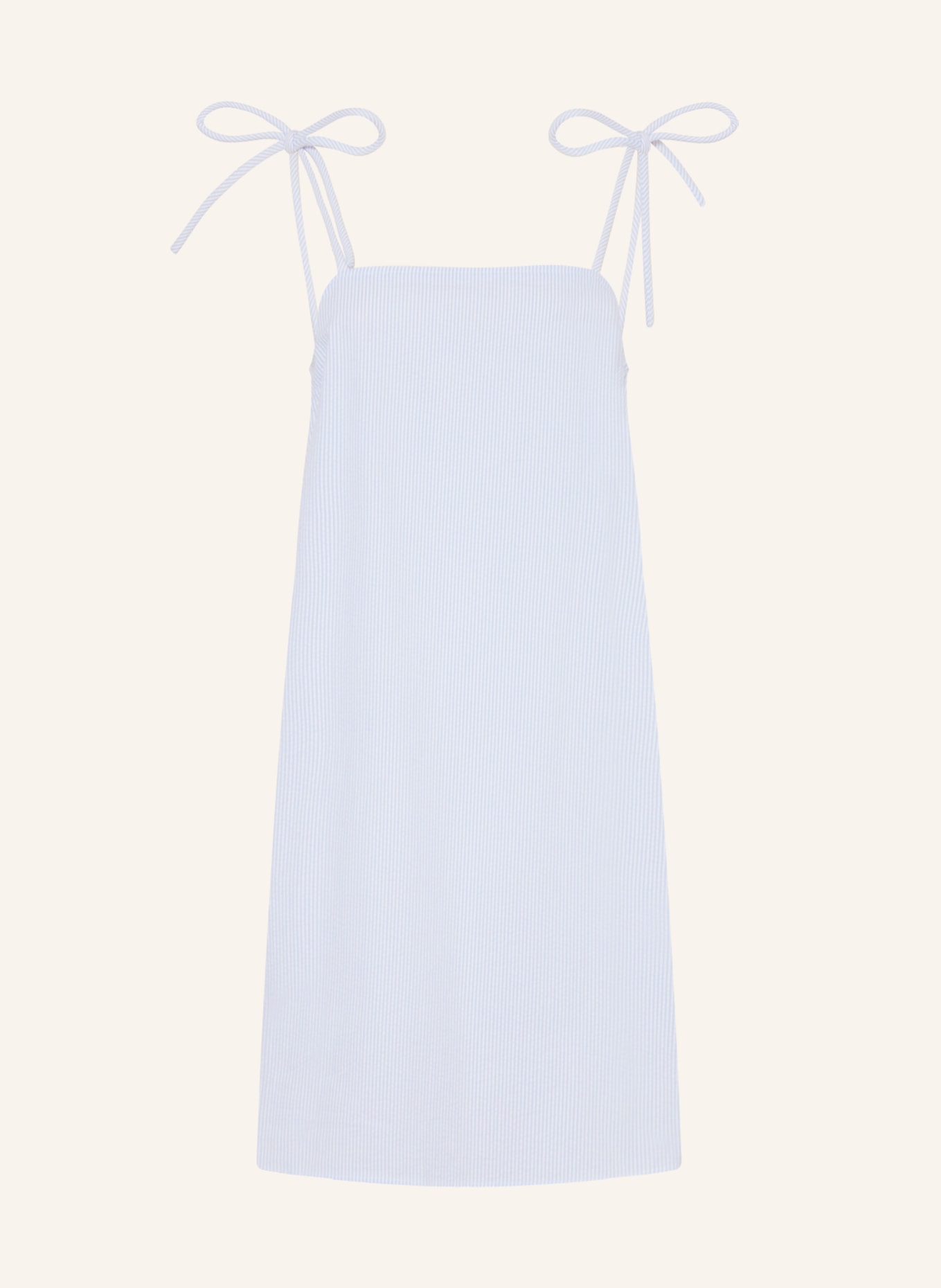 MaxMara LEISURE Dress FATTO, Color: LIGHT BLUE/ WHITE (Image 1)