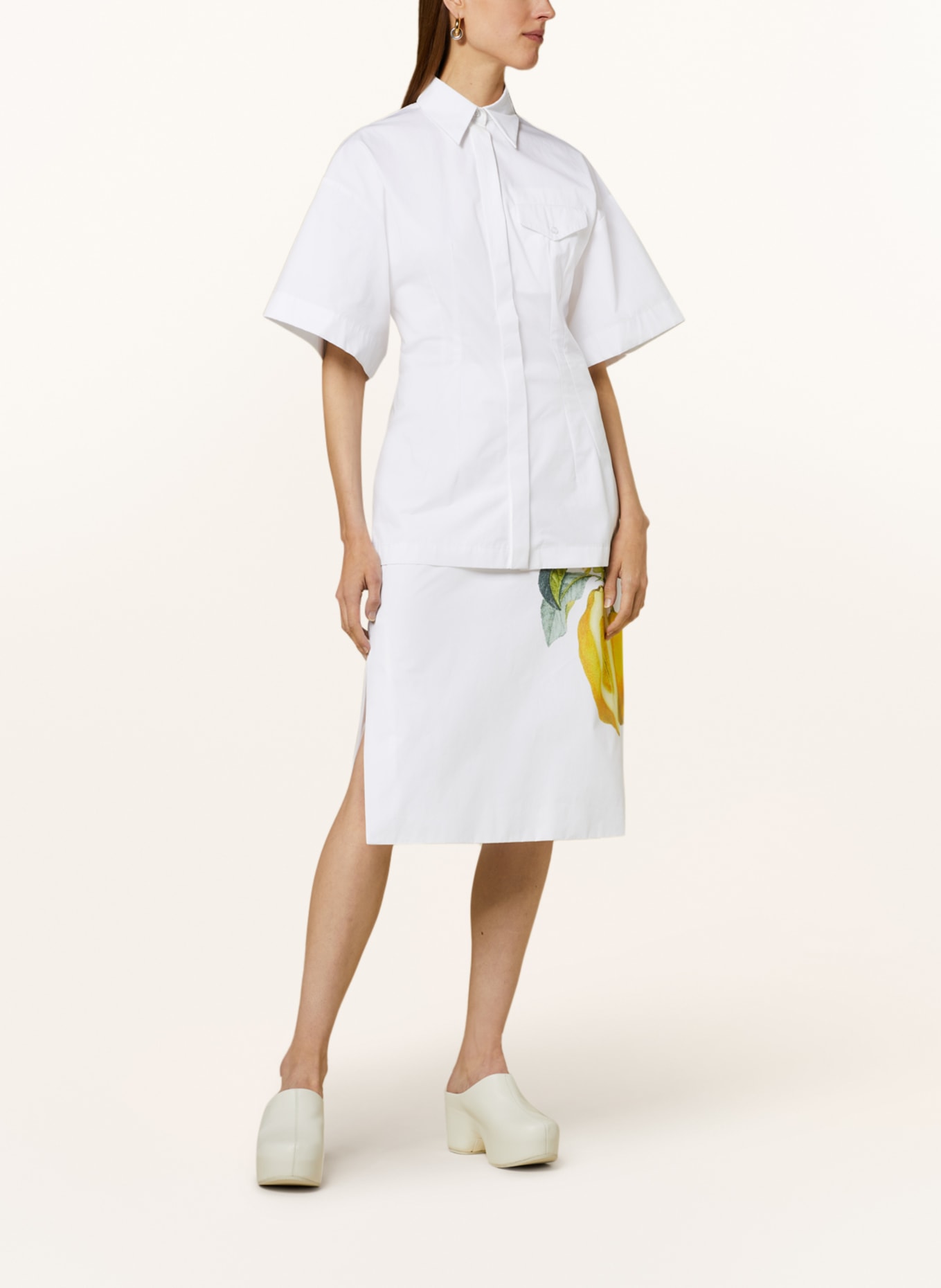SPORTMAX Skirt MEDEOLA, Color: WHITE (Image 2)