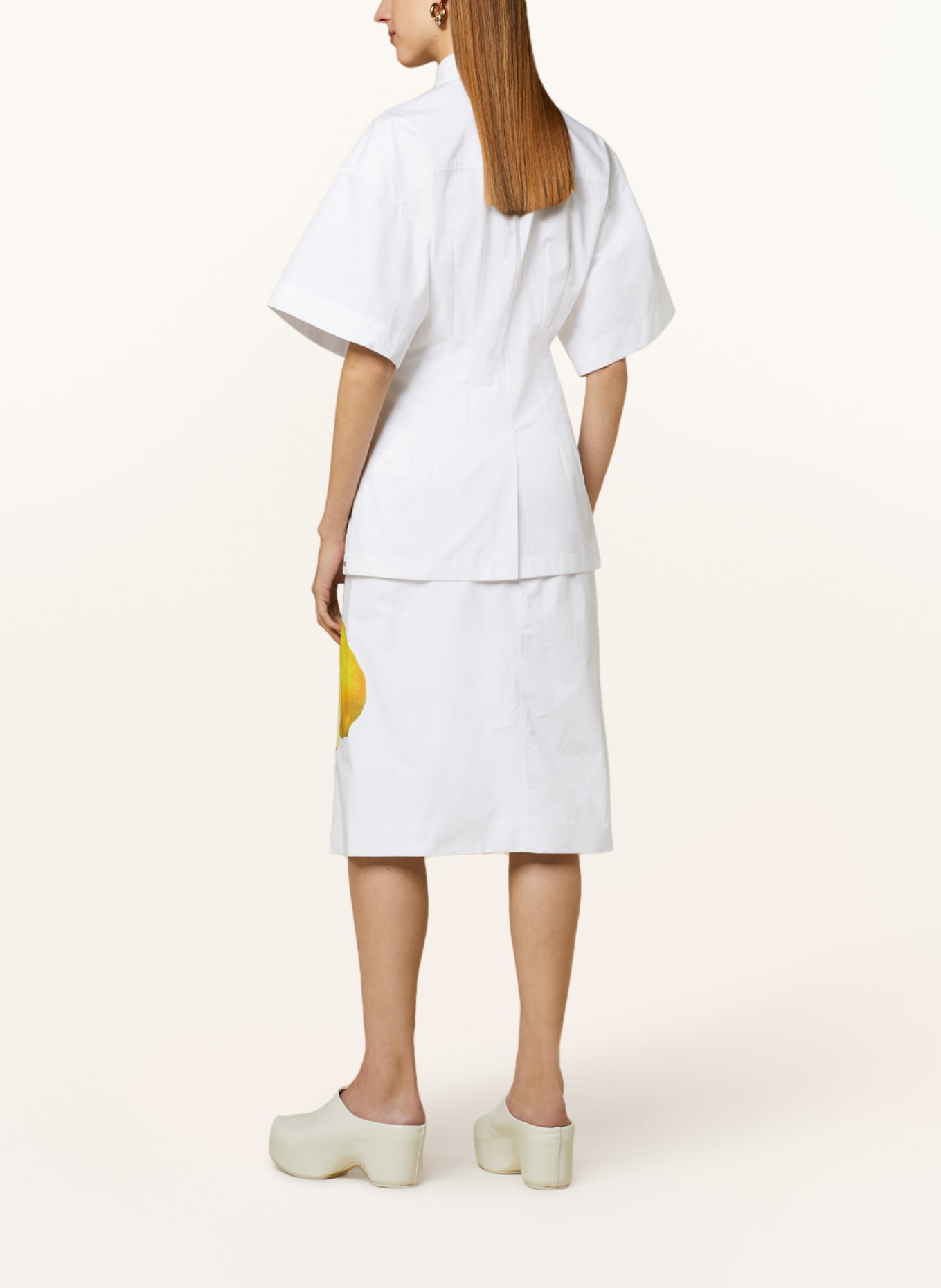 SPORTMAX Skirt MEDEOLA, Color: WHITE (Image 3)