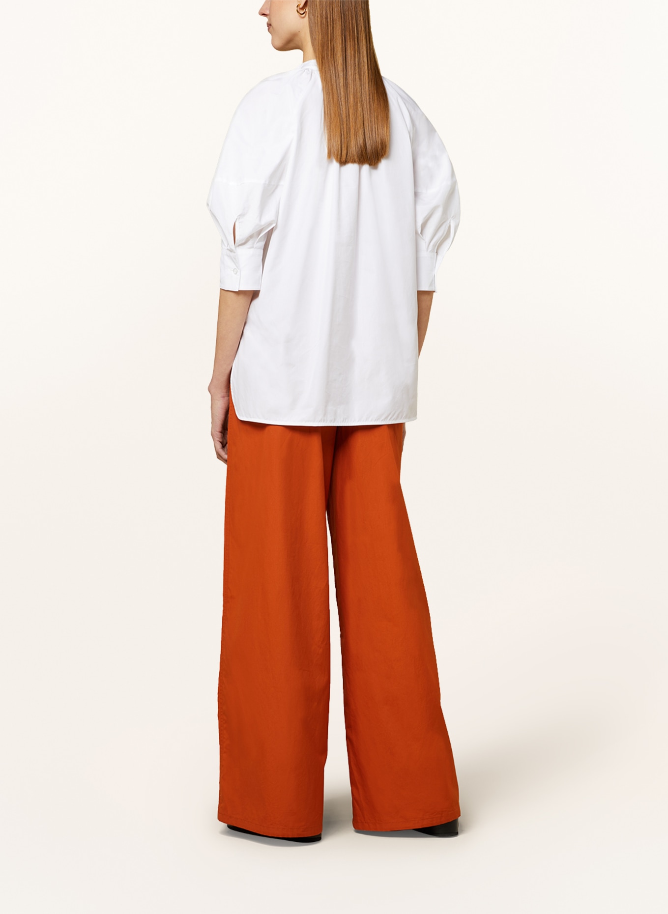 Max Mara Shirt blouse CARPI with 3/4 sleeves, Color: WHITE (Image 3)