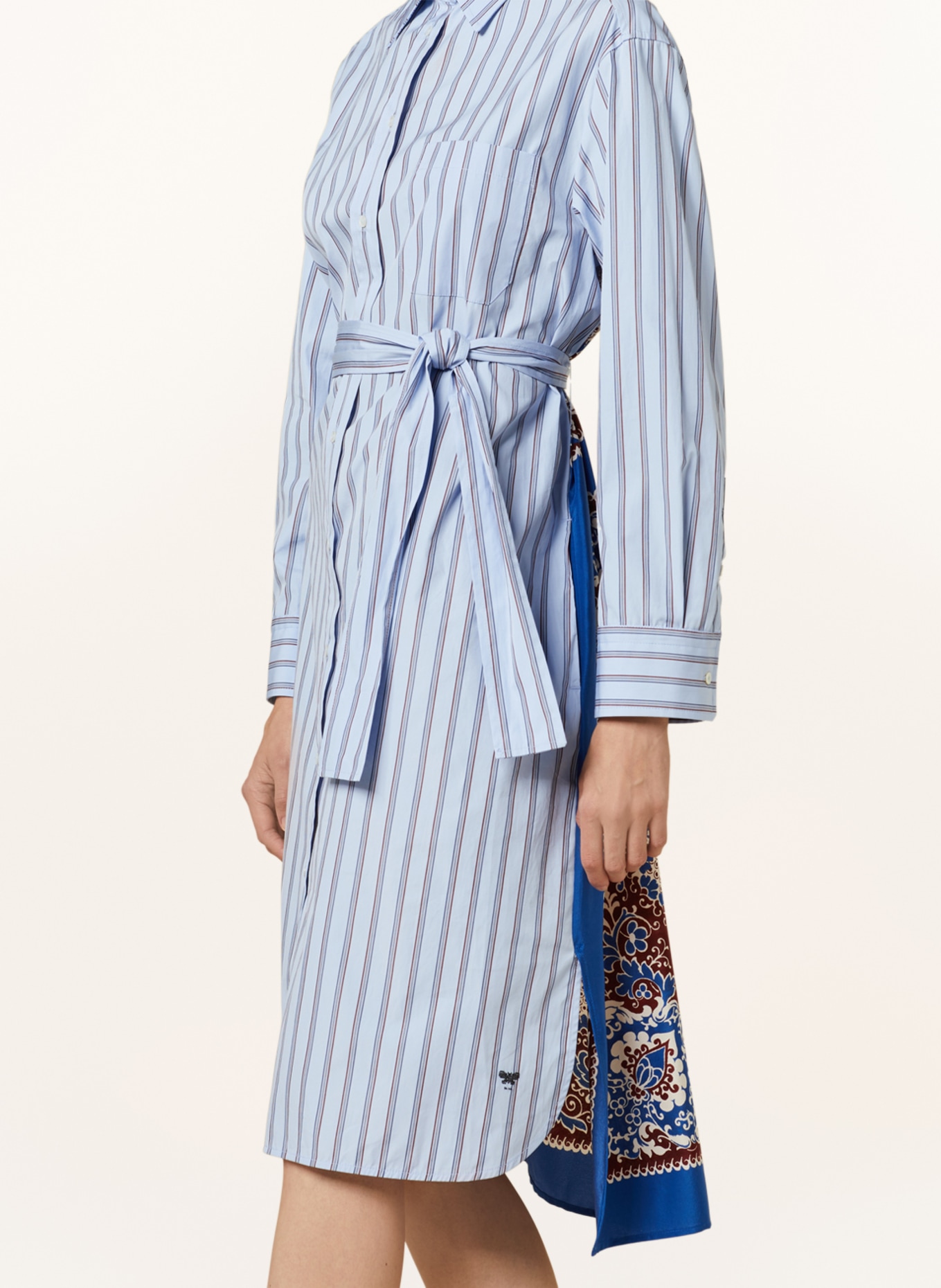 WEEKEND Max Mara Shirt dress EDIPO in mixed materials