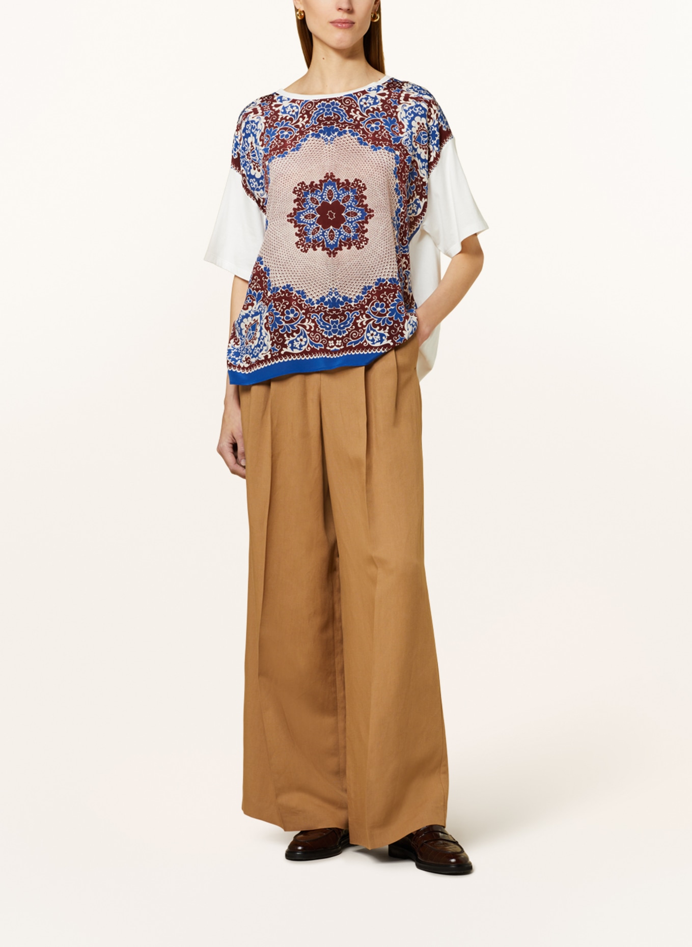 WEEKEND MaxMara Trousers DILETTA, Color: LIGHT BROWN (Image 2)