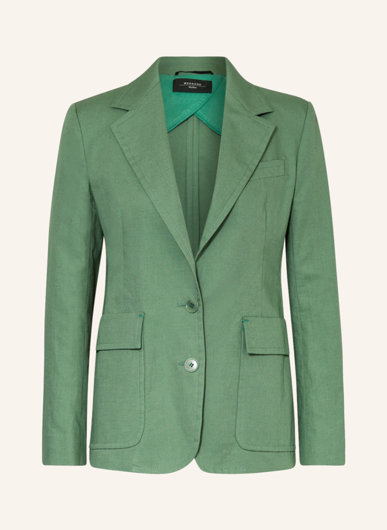 WEEKEND MaxMara Blazer DATTERO, Color: GREEN (Image 1)