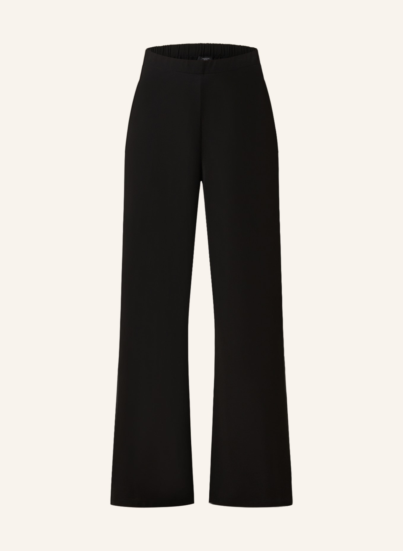 WEEKEND MaxMara Jersey trousers FALCO, Color: BLACK (Image 1)