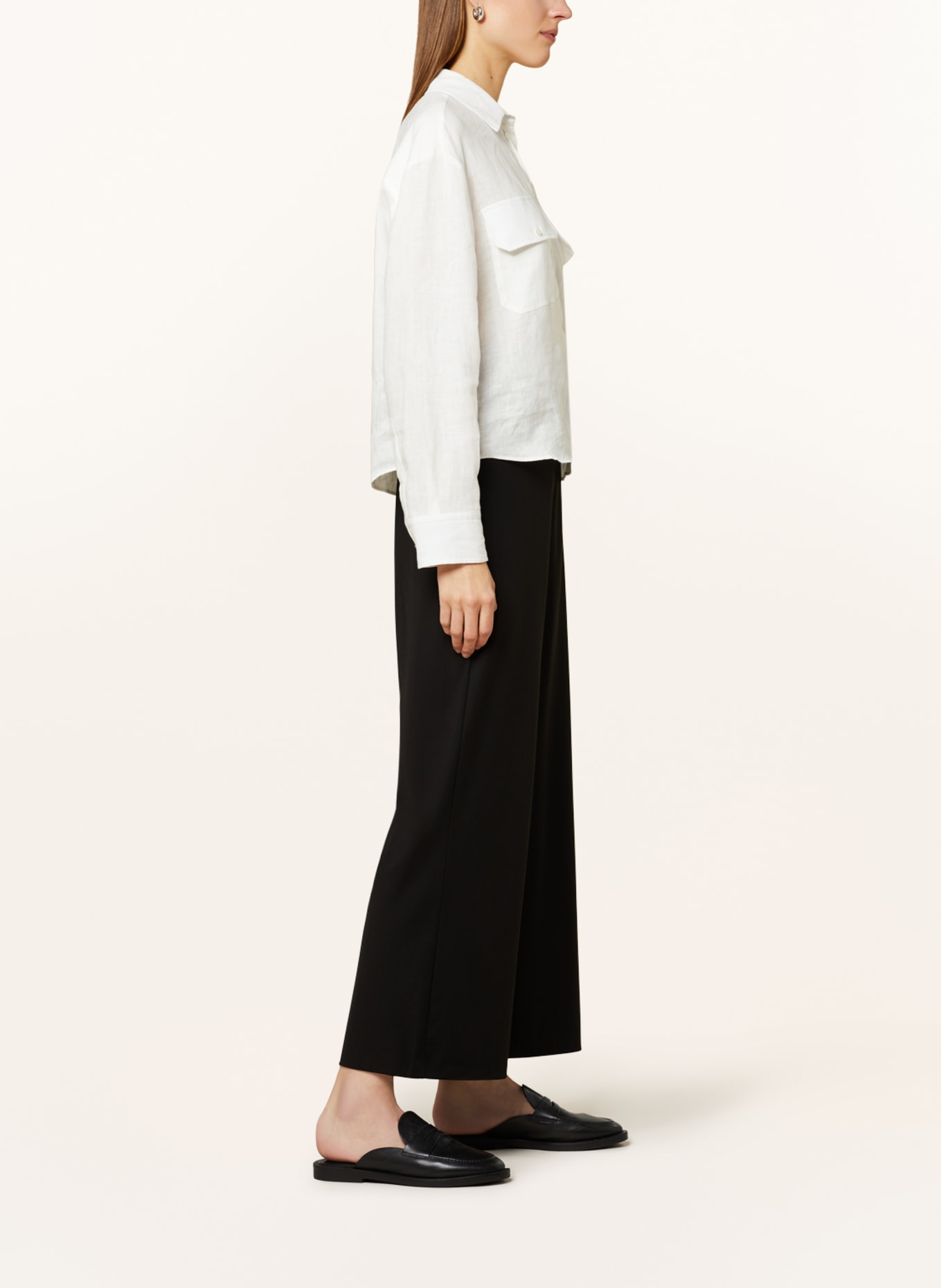 WEEKEND MaxMara Jersey trousers FALCO, Color: BLACK (Image 4)