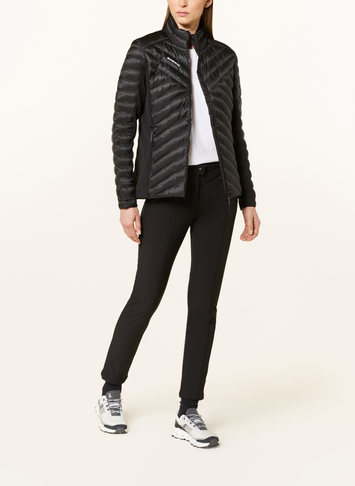 MAMMUT Hybrid quilted jacket ALBULA IN, Color: BLACK (Image 2)