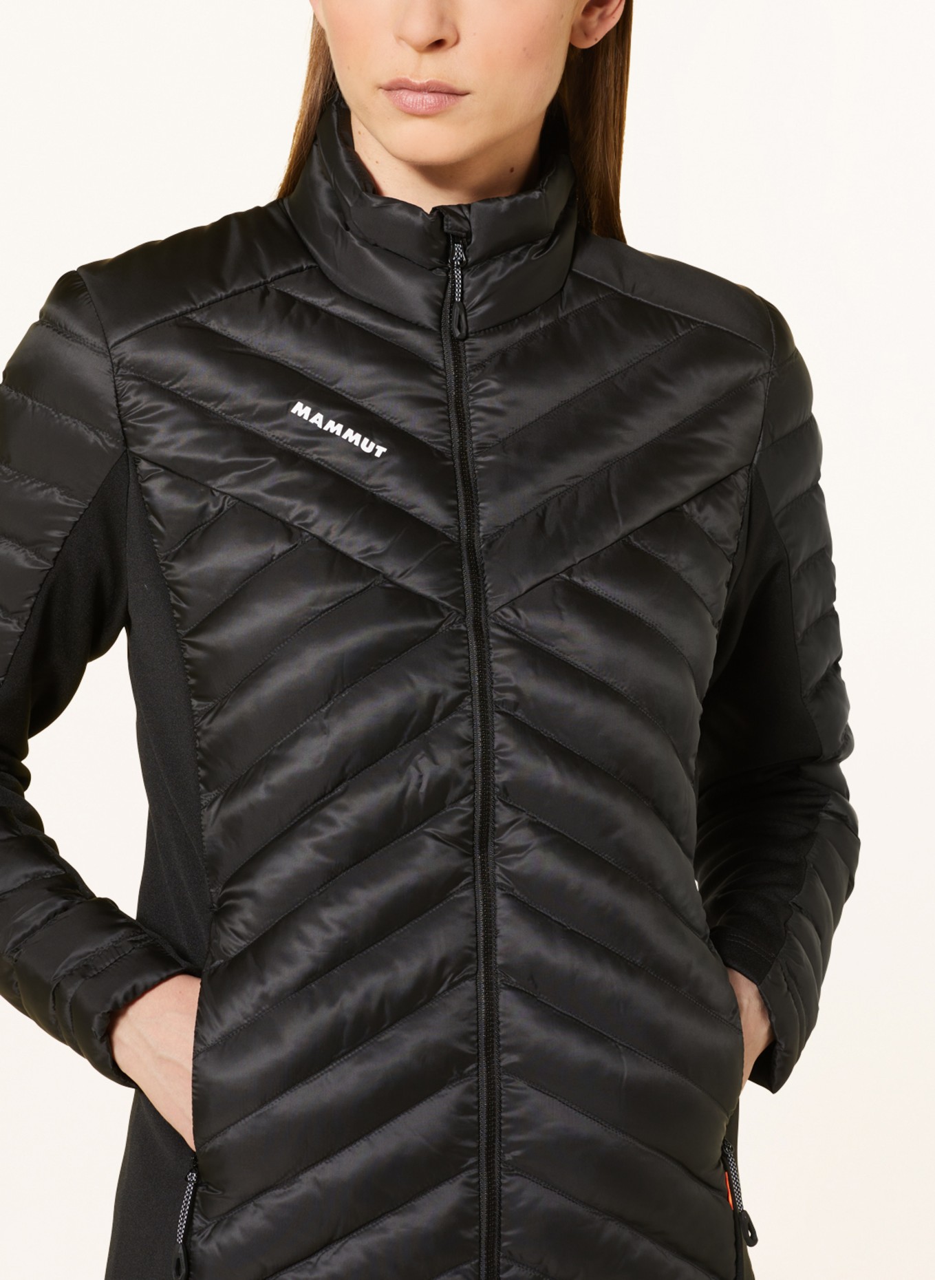 MAMMUT Hybrid quilted jacket ALBULA IN, Color: BLACK (Image 4)
