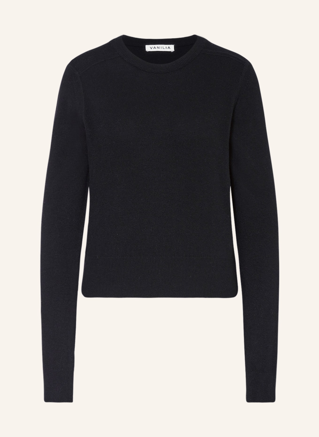 VANILIA Sweater MAGNOLIA, Color: BLACK (Image 1)