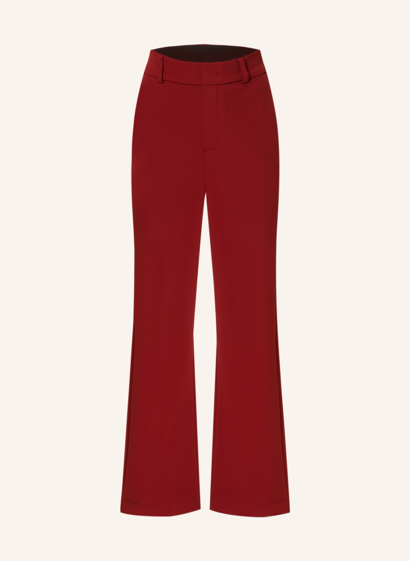 VANILIA Trousers, Color: DARK RED (Image 1)