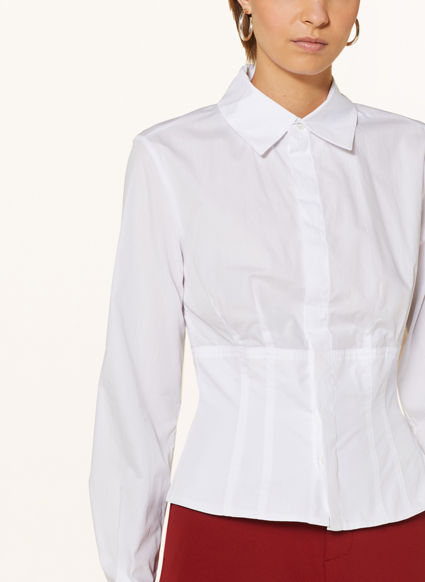 VANILIA Shirt blouse, Color: WHITE (Image 4)