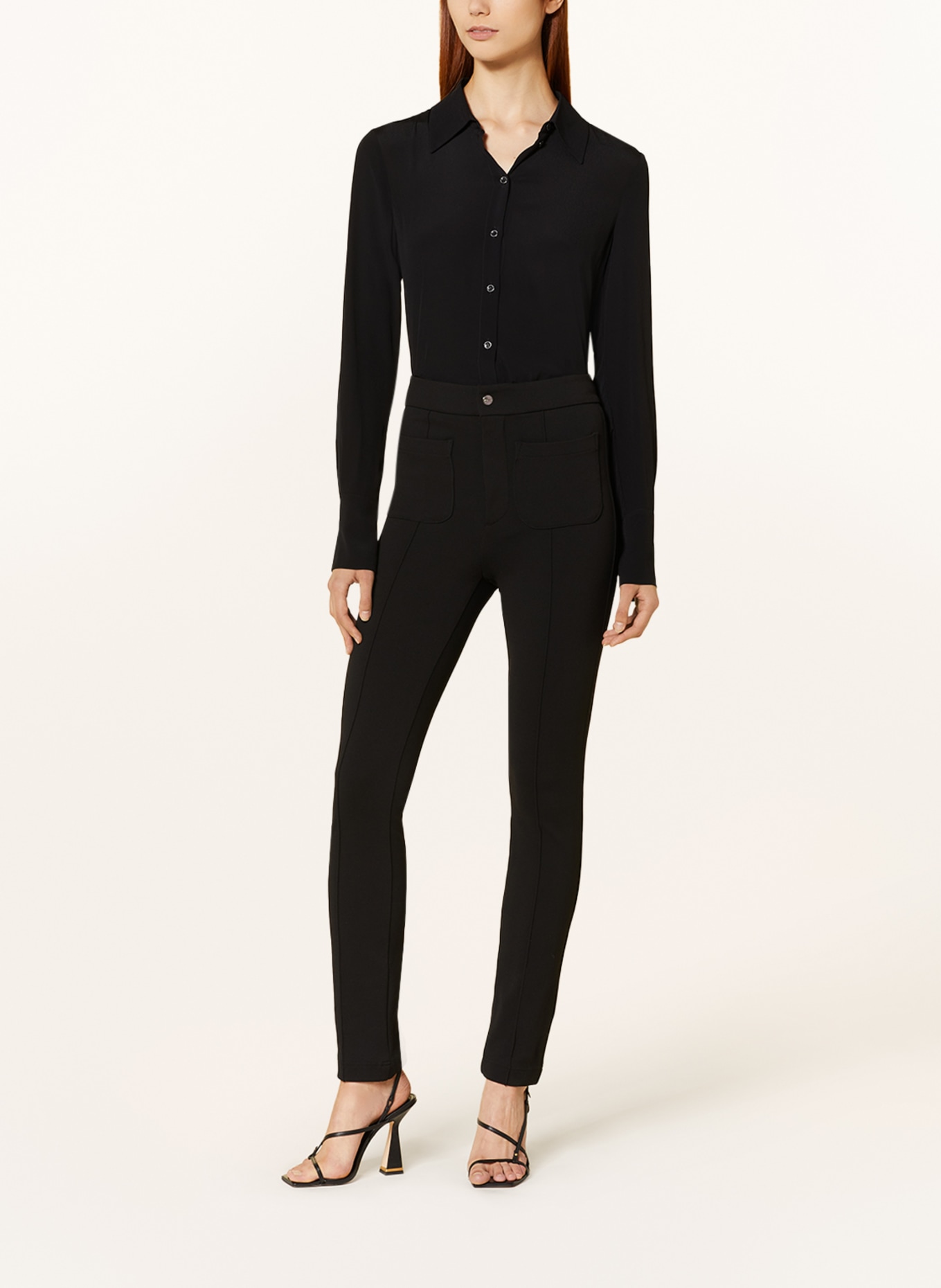 VANILIA Jersey pants, Color: BLACK (Image 2)