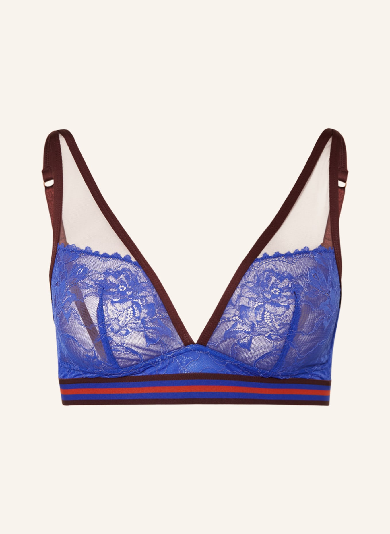 mey Triangle bra series POETRY STYLE, Color: BLUE (Image 1)