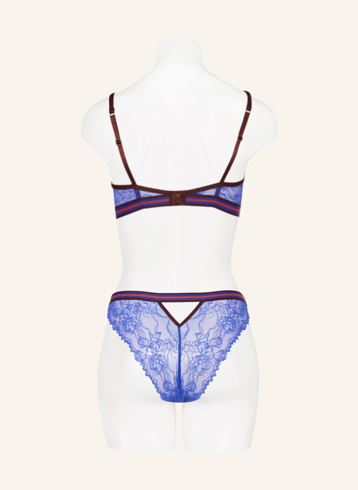 mey Triangle bra series POETRY STYLE, Color: BLUE (Image 3)