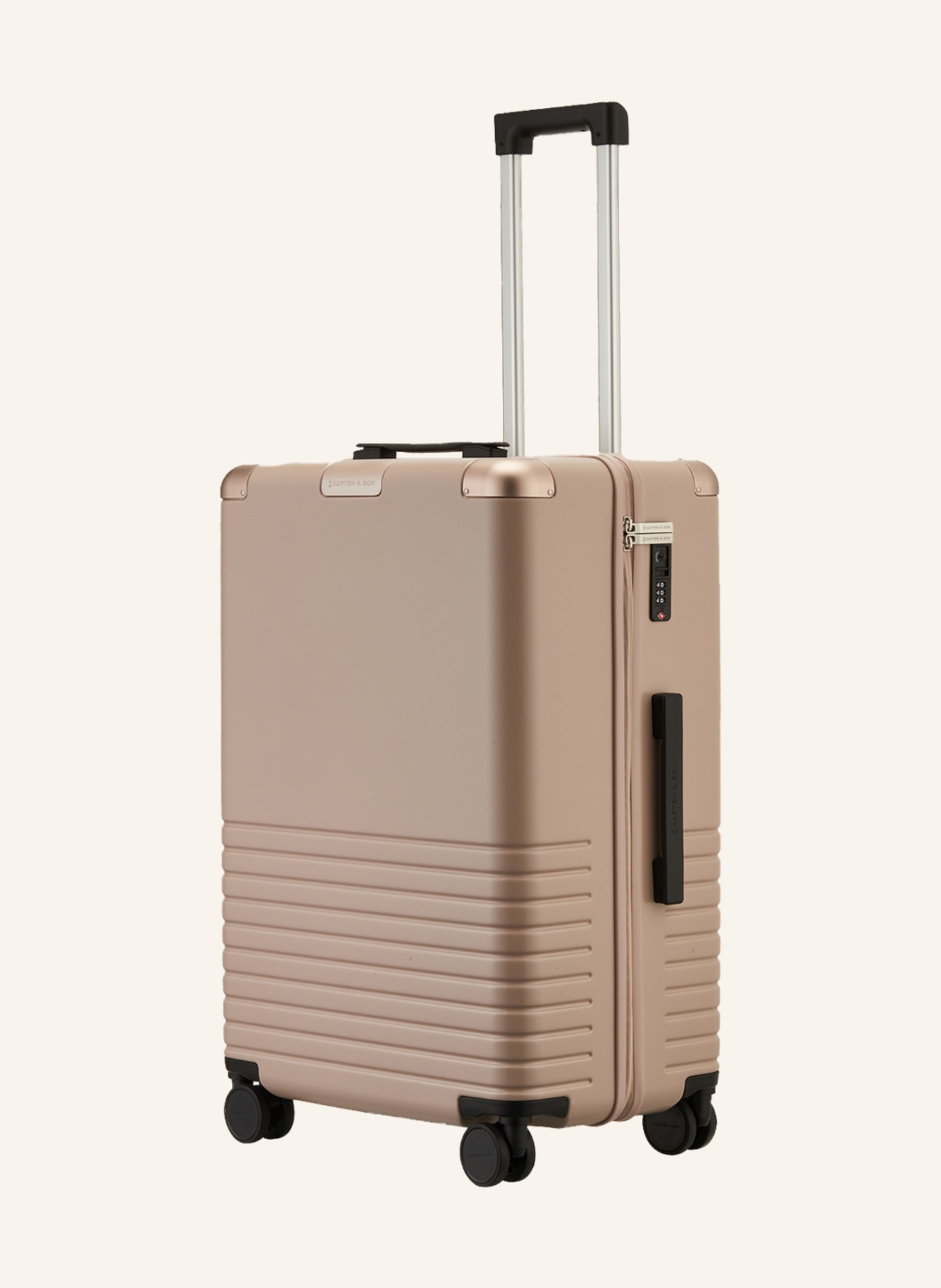 KAPTEN & SON Wheeled luggage HEATHROW CHECK-IN, Color: ROSE (Image 1)