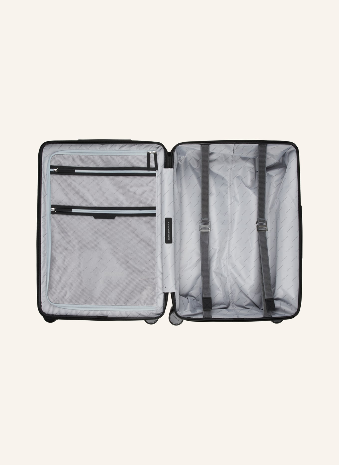 KAPTEN & SON Wheeled luggage HEATHROW CHECK-IN, Color: BLACK (Image 2)