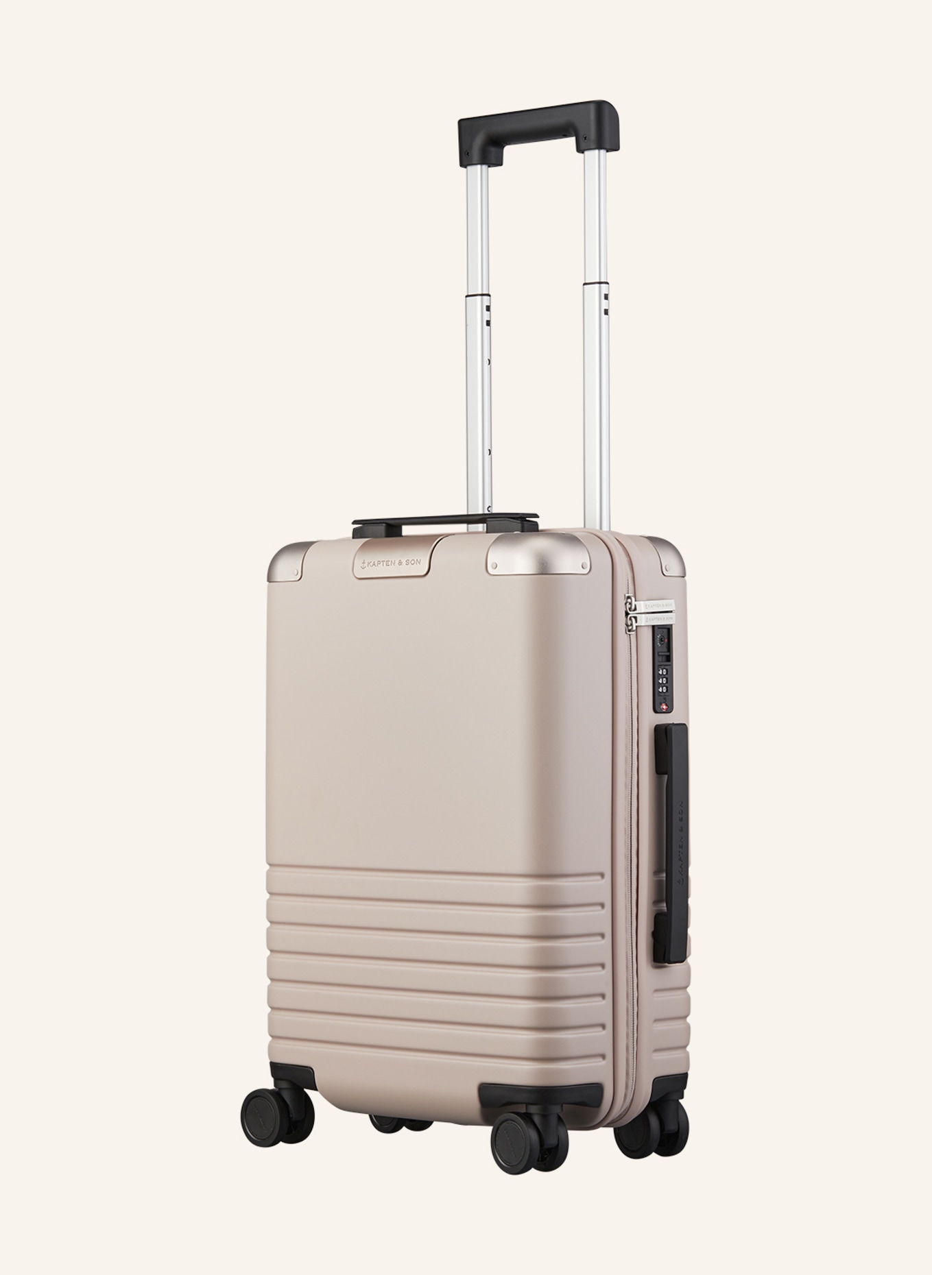KAPTEN & SON Wheeled luggage HEATHROW CABIN, Color: ROSE (Image 1)